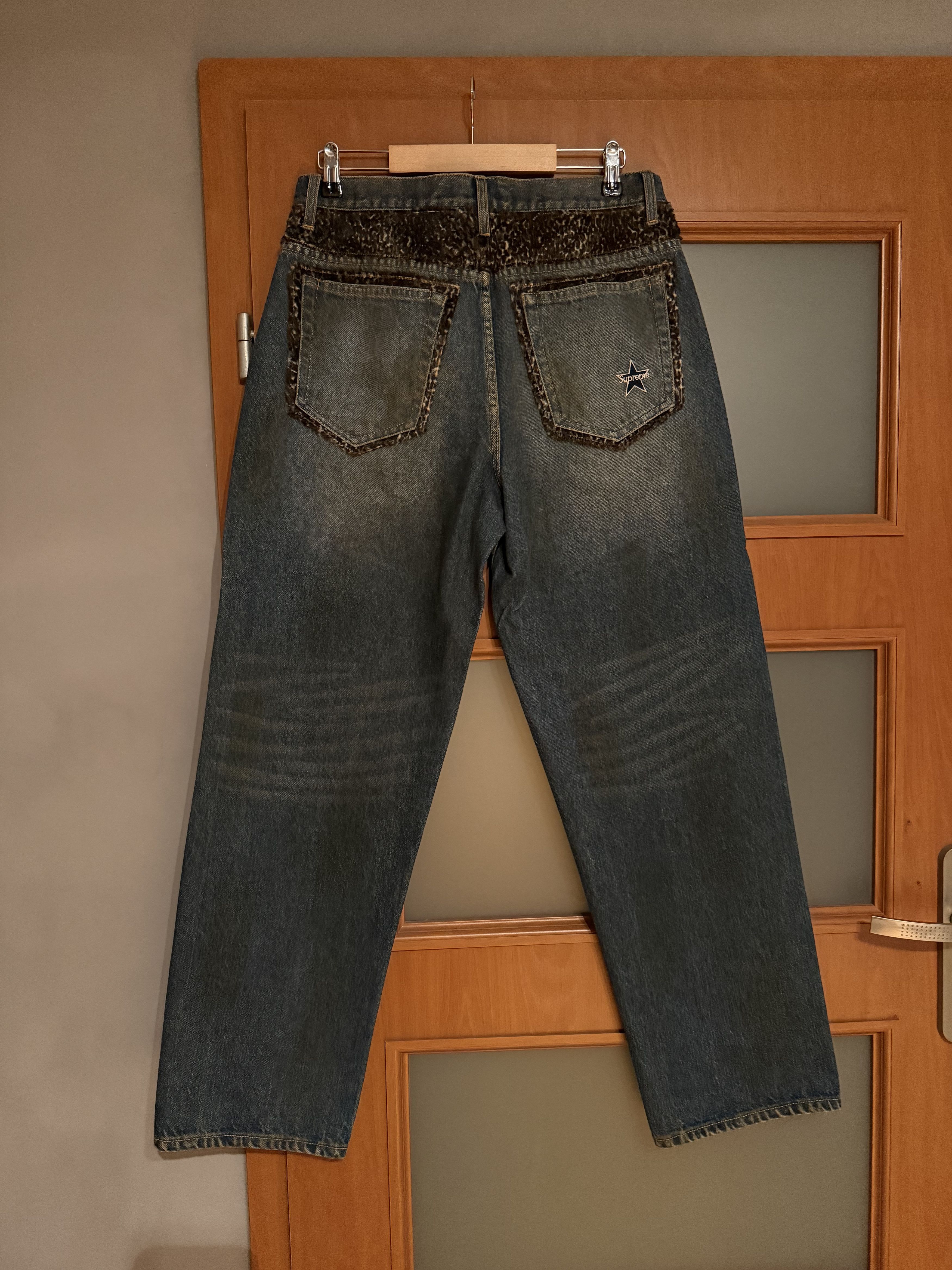 Supreme supreme leopard jeans Size US 30 / EU 46 - 2 Thumbnail