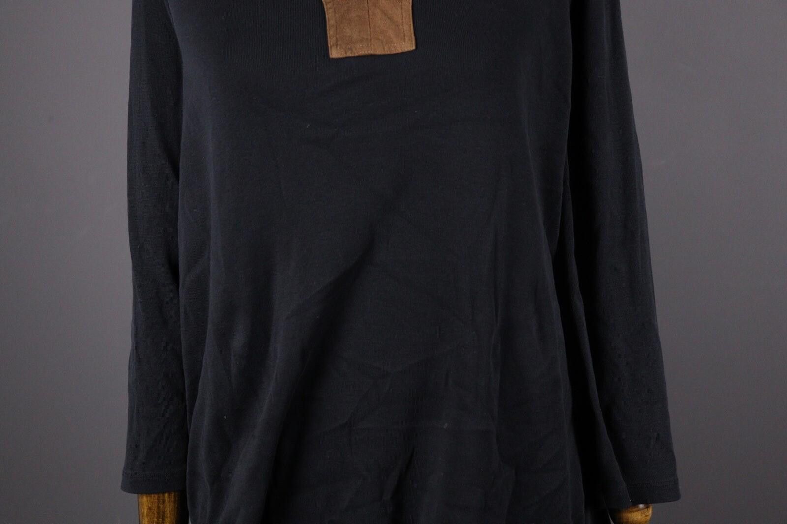 Lauren Ralph Lauren Lauren Ralph Lauren Black Long Sleeve Blouse Shirt Size 2X Size XXL / US 16-18 / IT 52-54 - 3 Thumbnail