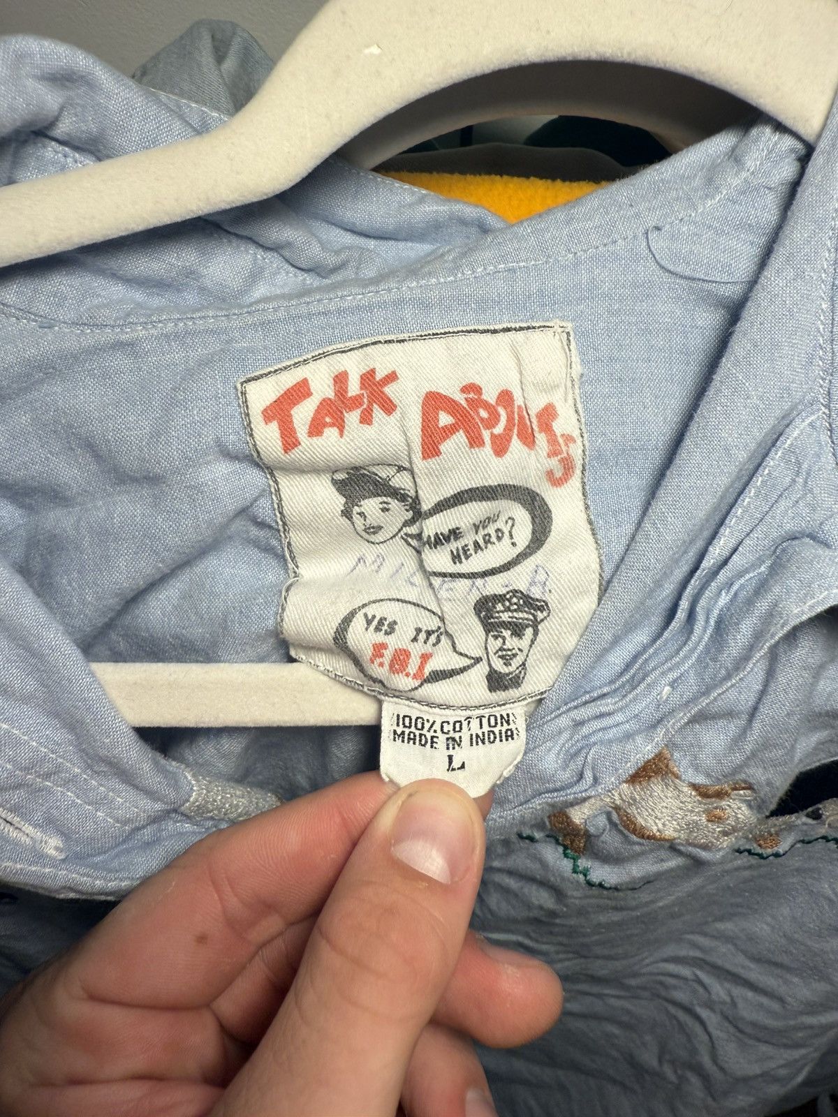 Other Vintage “Talk Abouts” Cow Embroidered Button-Up Size US L / EU 52-54 / 3 - 2 Thumbnail