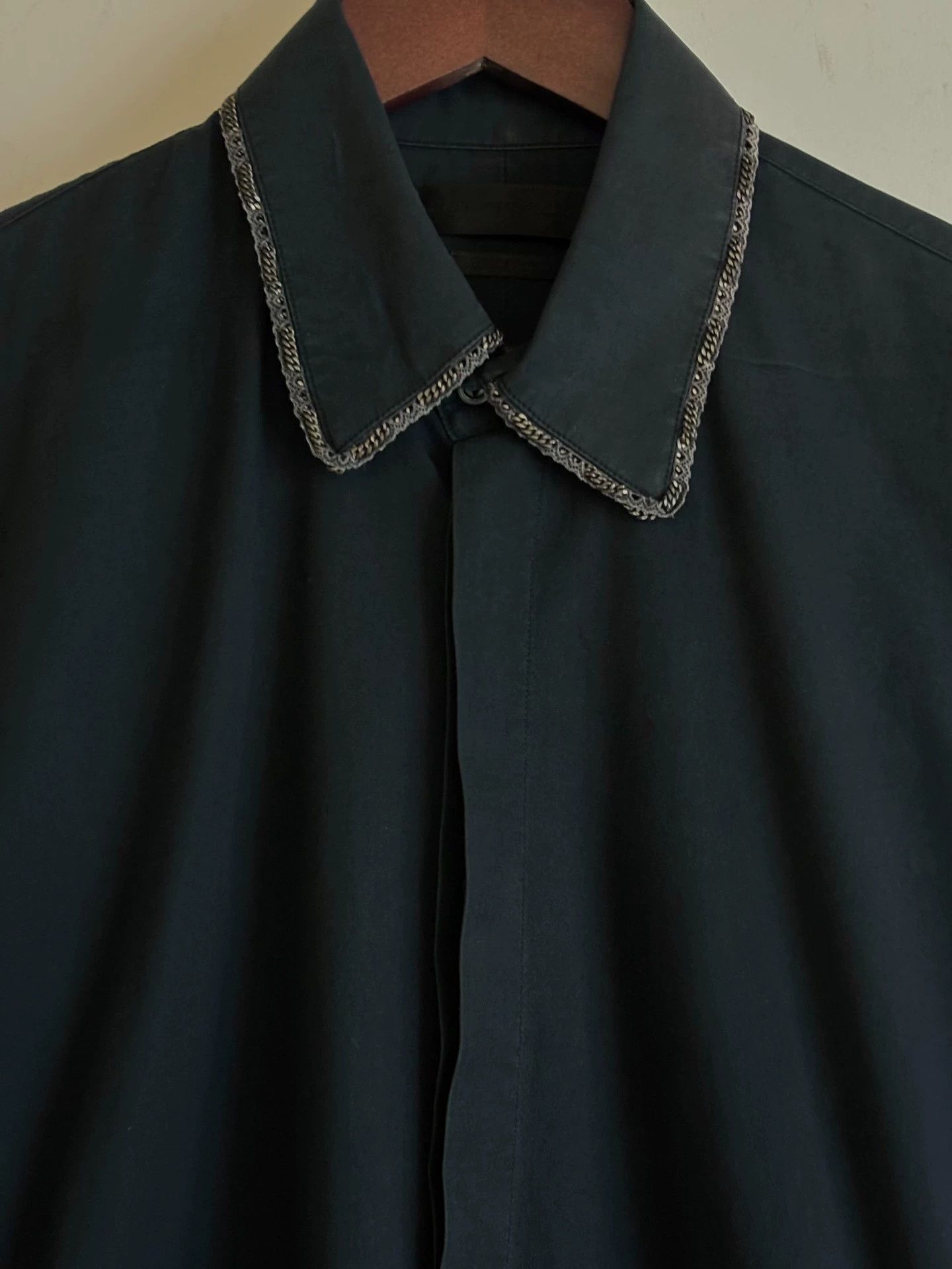 Alexander McQueen Alexander McQueen 2006 FW Metallic Lace Shirt 46 Size US S / EU 44-46 / 1 - 3 Thumbnail