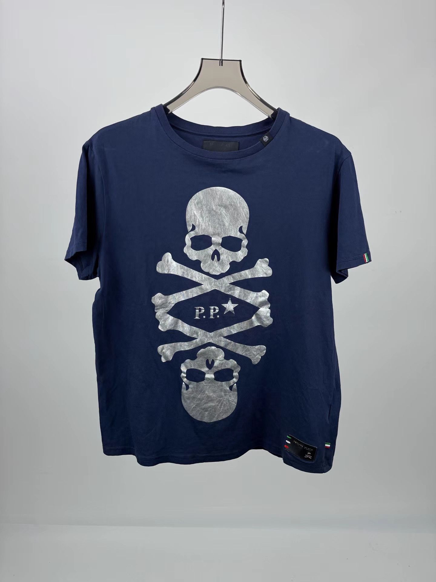 Philipp Plein PHILIPP PLEIN Skull Print Short Sleeve Tee Size US XL / EU 56 / 4 - 1 Thumbnail