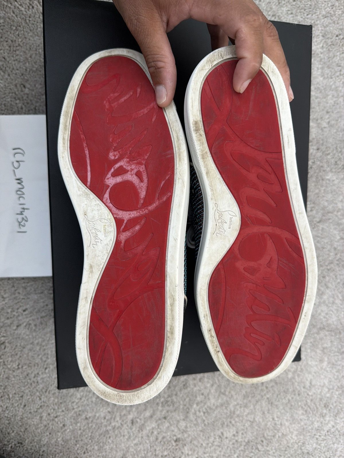 Christian Louboutin Red bottoms Size US 11 / EU 44 - 4 Thumbnail