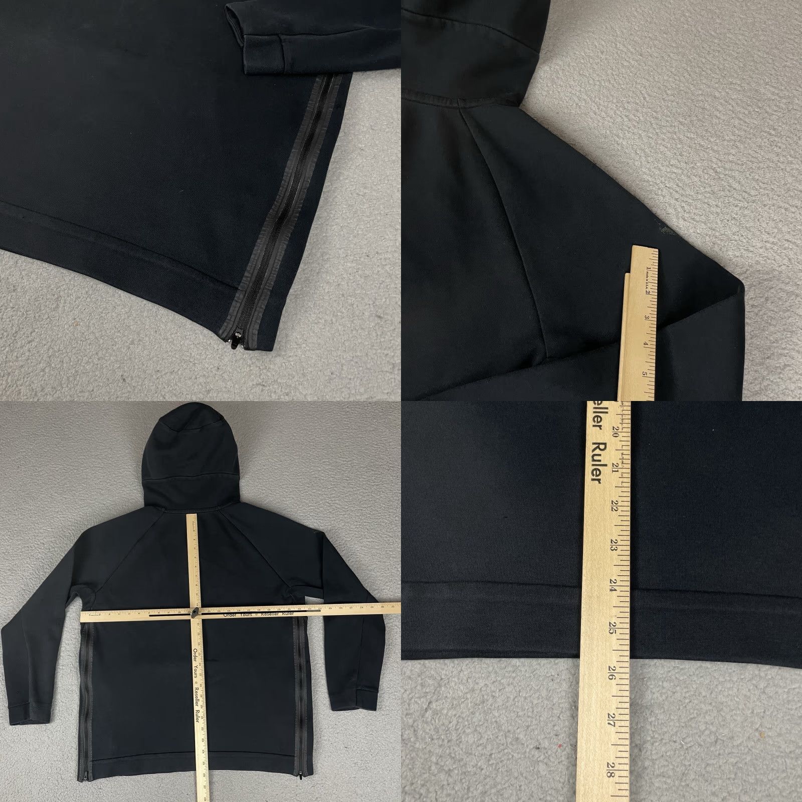 Nike Nike Hoodie Pullover 1/2 Zip Sweatshirt Hooded Black Adult Medium L Mens Hoodie Jacket Size US L / EU 52-54 / 3 - 8 Thumbnail