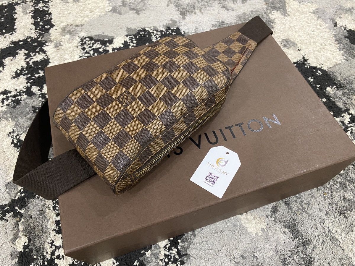 Louis Vuitton Authentic Louis Vuitton Geronimos Damier Ebene Size ONE SIZE - 2 Thumbnail
