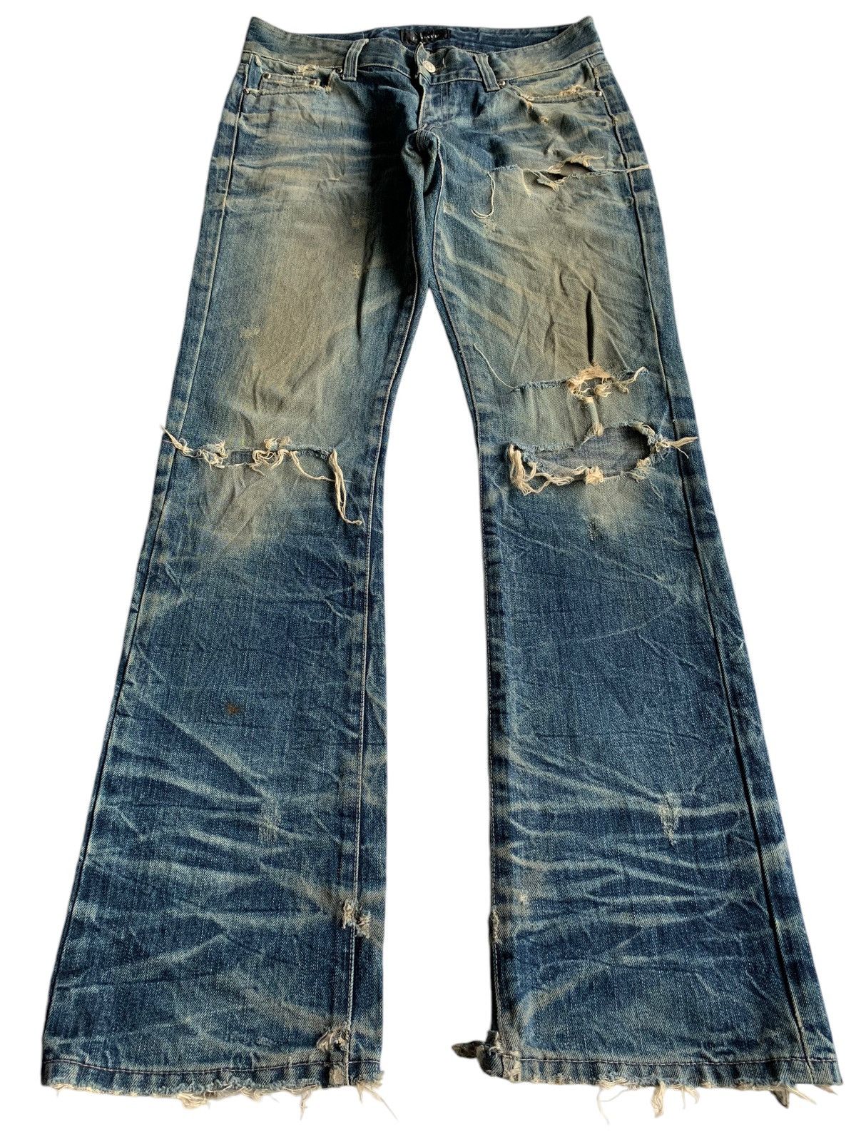 パンツ vintage made in USA LA GATE white denim パンツ vintage made in USA LA GATE white denim パンツ