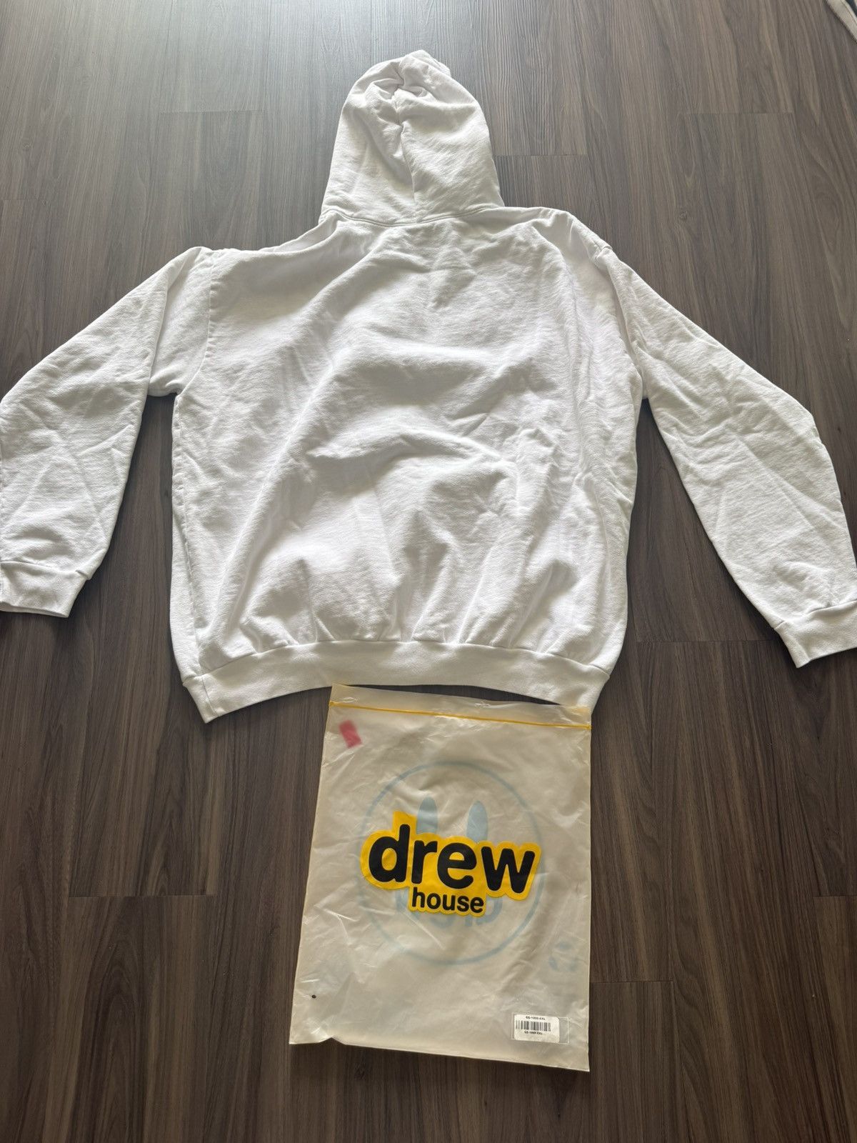Drew House Drew House White Hoodie Embroidered Logo Heavyweight Size US XXL / EU 58 / 5 - 6 Thumbnail