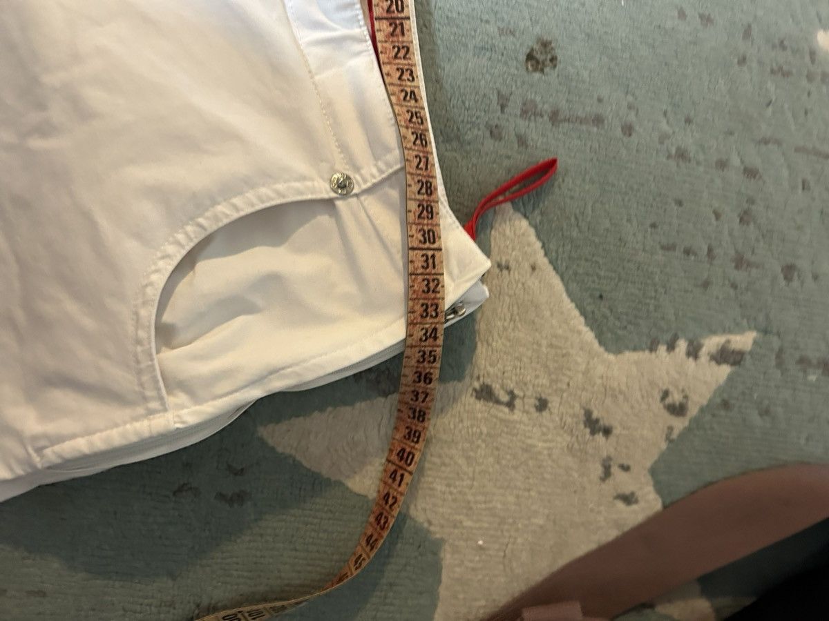 Prada Prada Red Tab Shorts White Capri Pants Vintage Rare Size 26" / US 2 / IT 38 - 6 Thumbnail