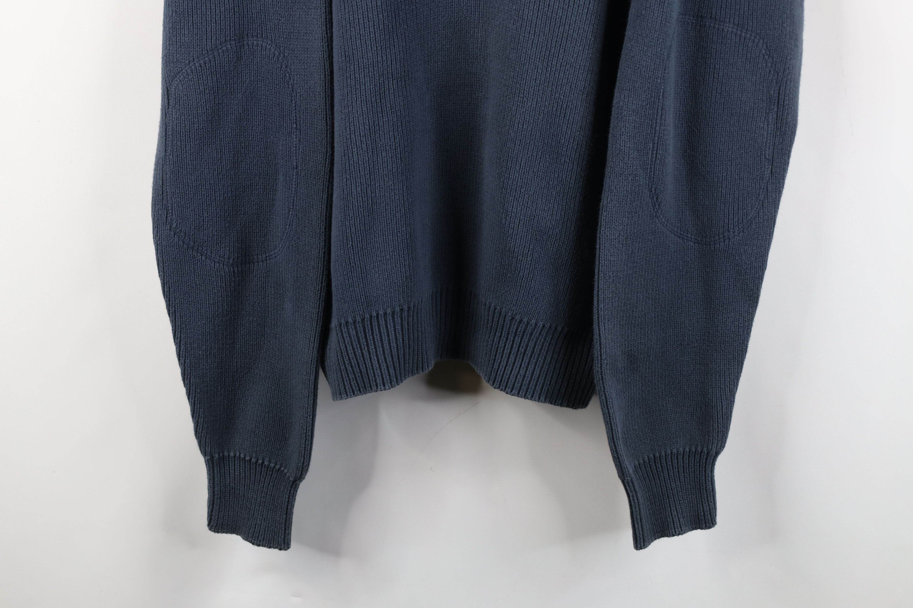 Vintage Vintage Streetwear Heavyweight Ribbed Knit Henley Sweater Size US L / EU 52-54 / 3 - 3 Thumbnail