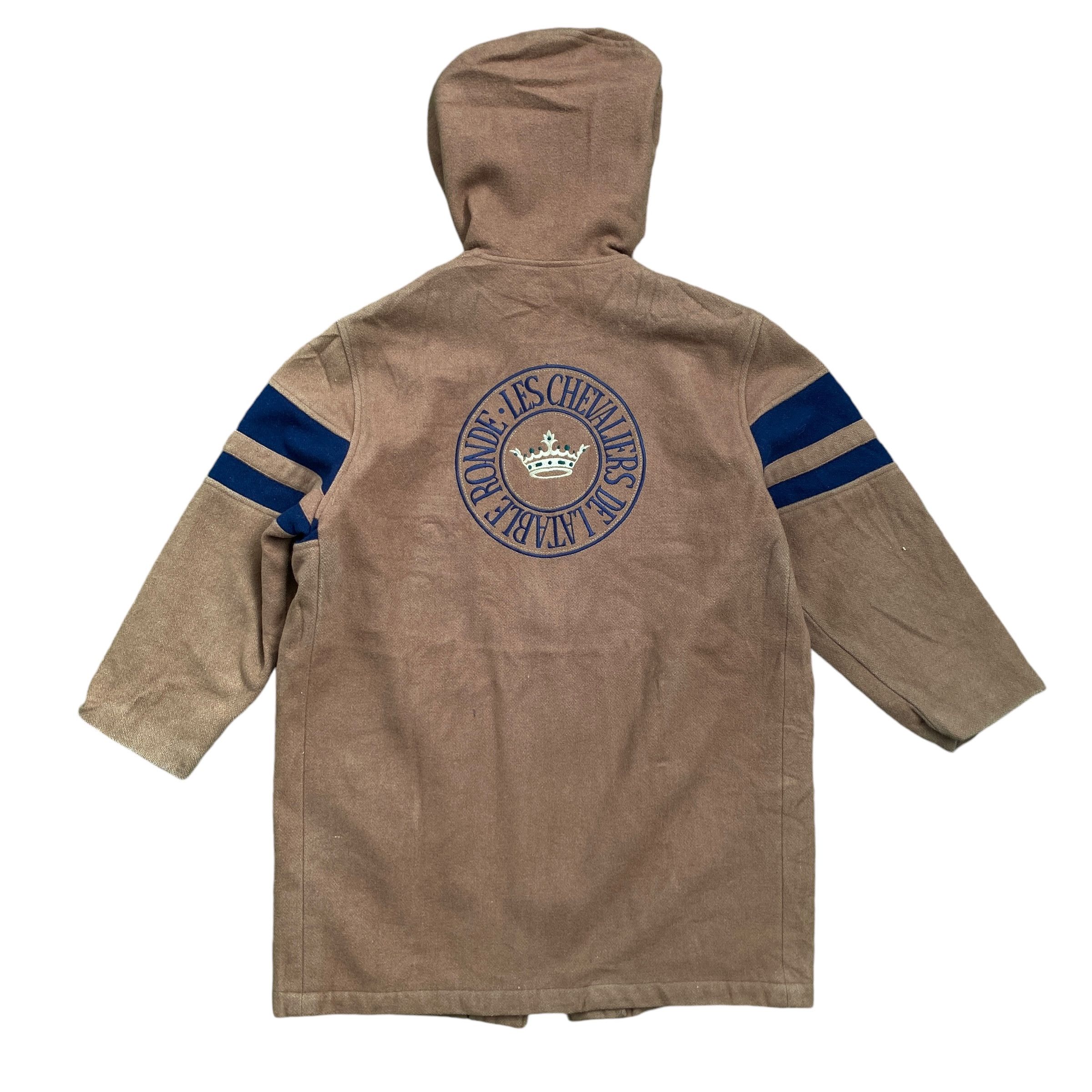 Vintage Yves Saint Laurent Embordiery Fleece Hoodie Jacket