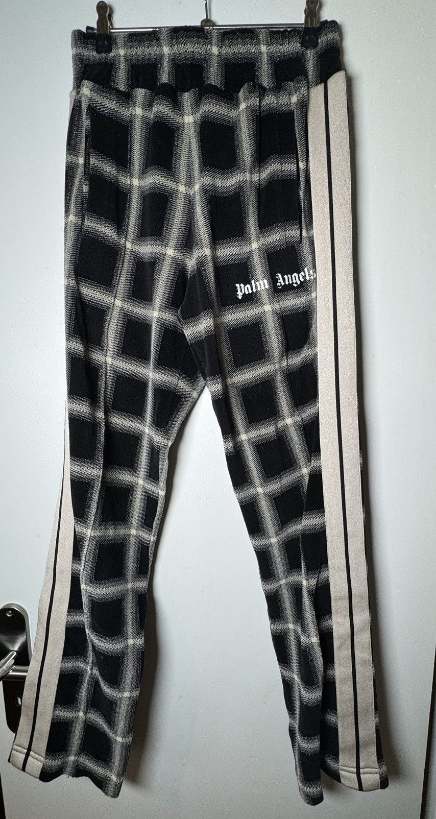 Palm Angels Palm Angels Checkered Joggers Size XS Size US 34 / EU 50 - 1 Thumbnail