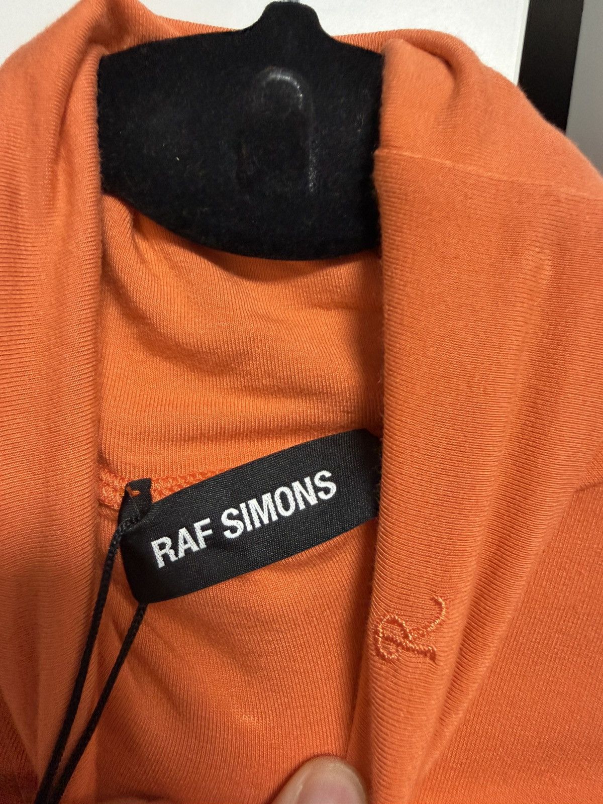 Raf Simons Raf Simons Orange Turtleneck sweater Size US S / EU 44-46 / 1 - 8 Thumbnail