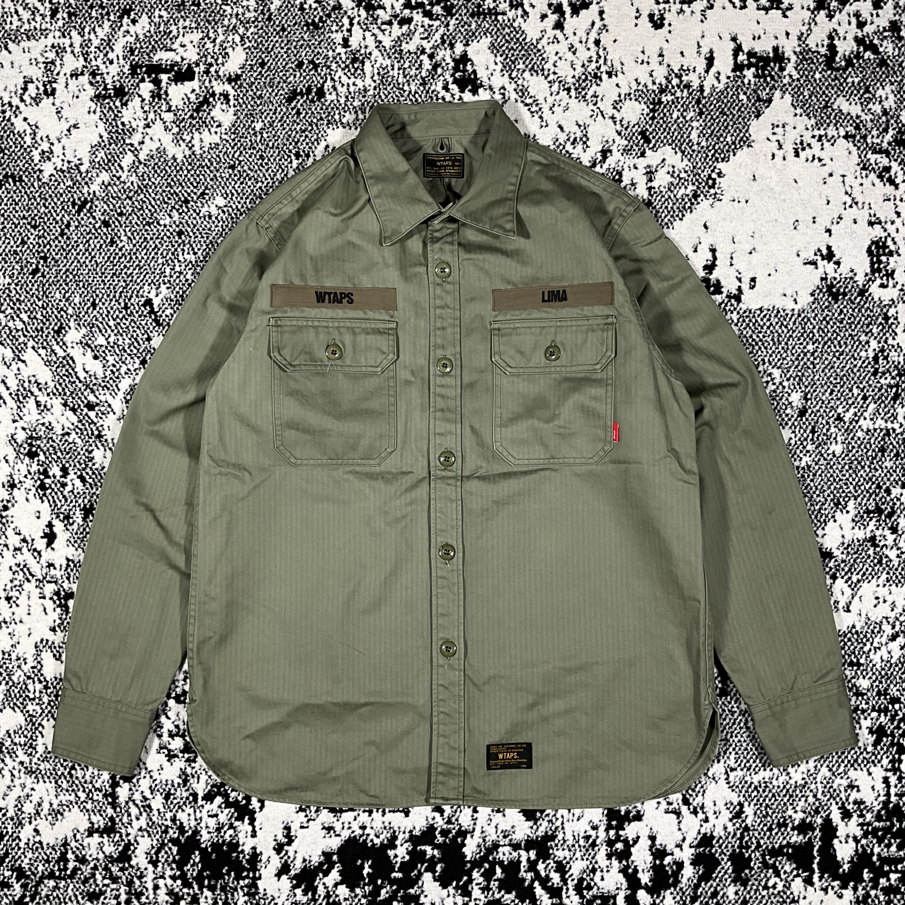 Wtaps WTAPS BUDS LS COTTON SATIN | Grailed