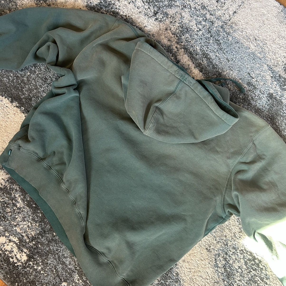 Supreme 2023 OVERDYED S LOGO HOODED SWEATSHiRT MiDWEiGHT FLEECE Size US XXL / EU 58 / 5 - 4 Thumbnail