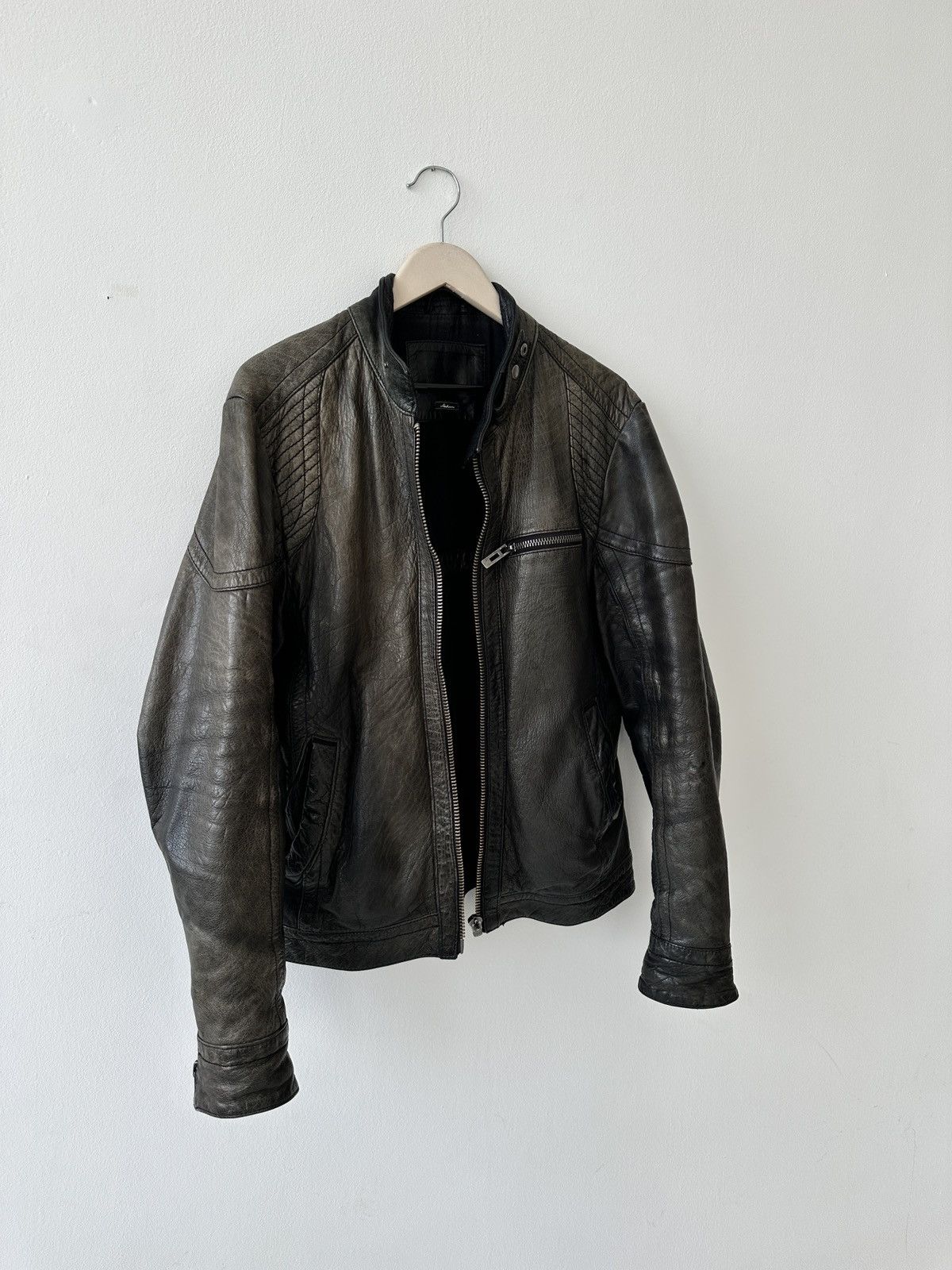 Vintage Vintage Leather Biker Jacket Size US M / EU 48-50 / 2 - 3 Thumbnail