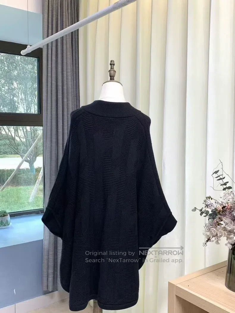 Hermes Hermes Cowl Neck Sweater Cloak Size XXS / US 00 / IT 34 - 4 Thumbnail