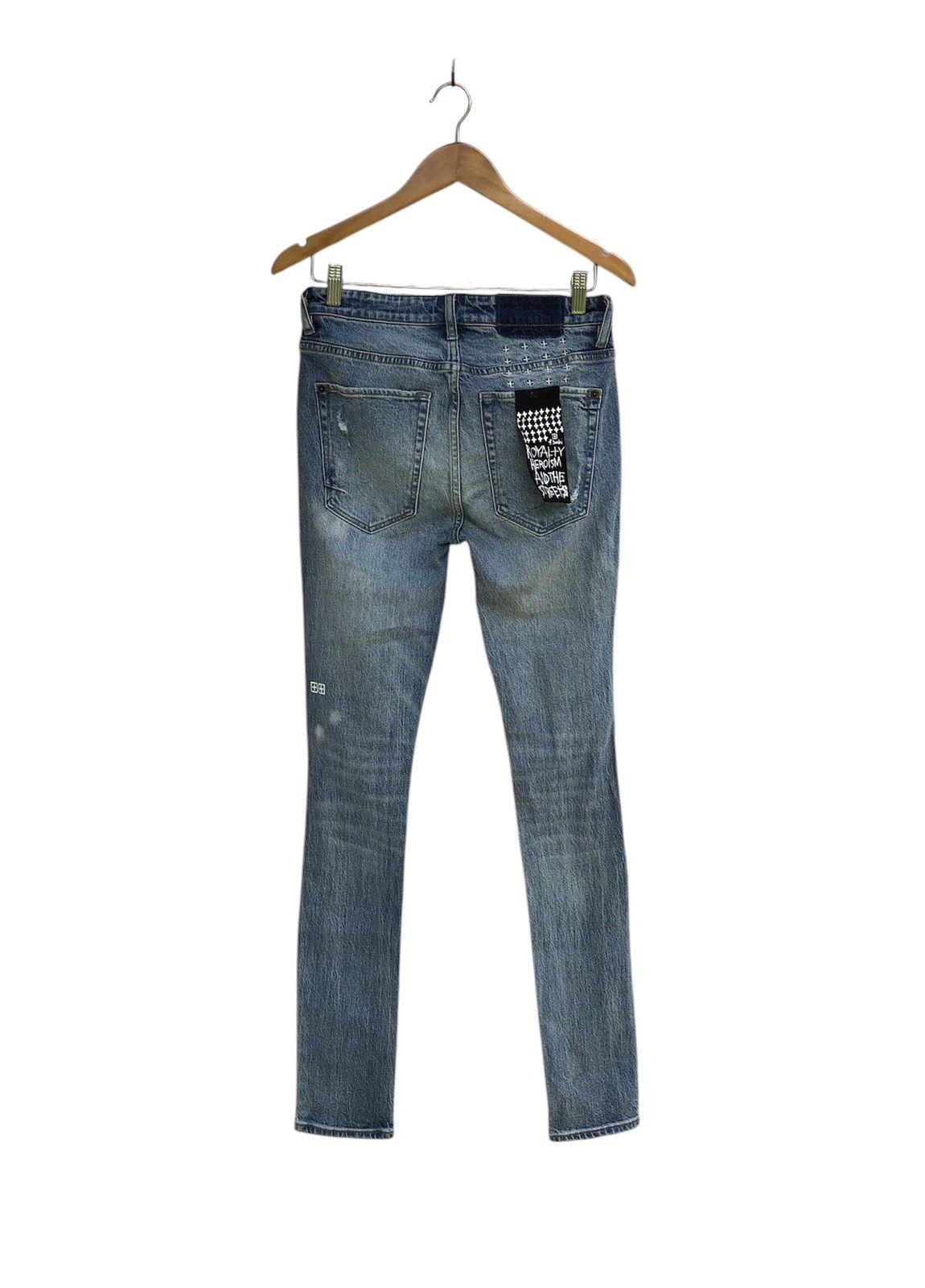 Ksubi Ksubi High Rage Distressed Patch Jeans Size US 28 / EU 44 - 3 Thumbnail
