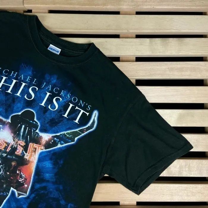 Michael Jackson Mens Vintage T Shirt Michael Jacksons This Is IT Size M Size US M / EU 48-50 / 2 - 2 Thumbnail