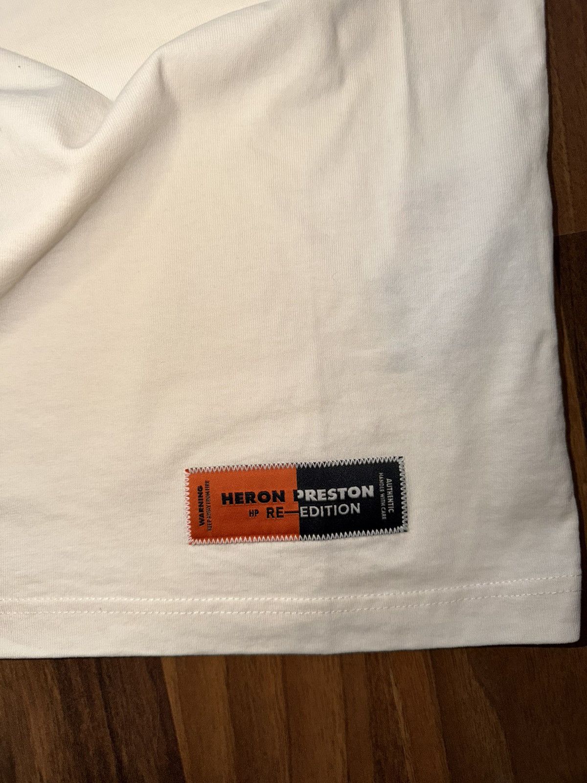 Heron Preston Heron Preston Authorized White Tee Size US M / EU 48-50 / 2 - 3 Thumbnail