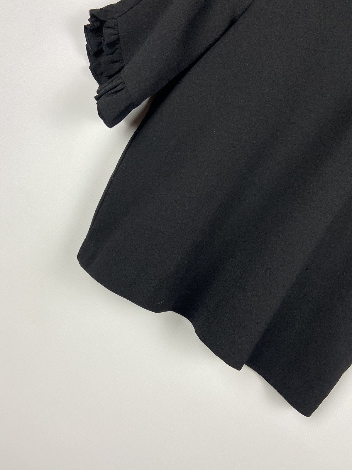Designer × Ganni GANNI Clark Top Blouse Womens Black Size XXS / US 00 / IT 34 - 7 Thumbnail
