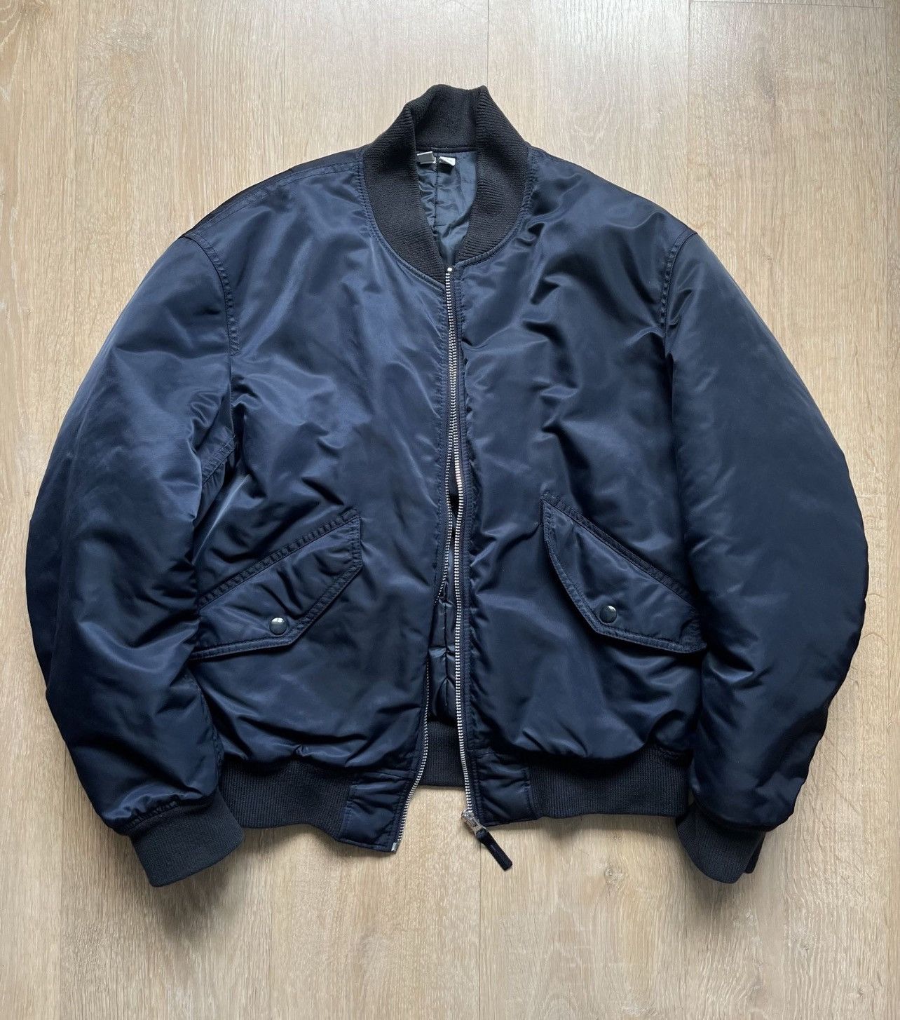 Lemaire × Uniqlo Uniqlo x Lemaire Nylon Bomber Jacket Size US M / EU 48-50 / 2 - 1 Thumbnail