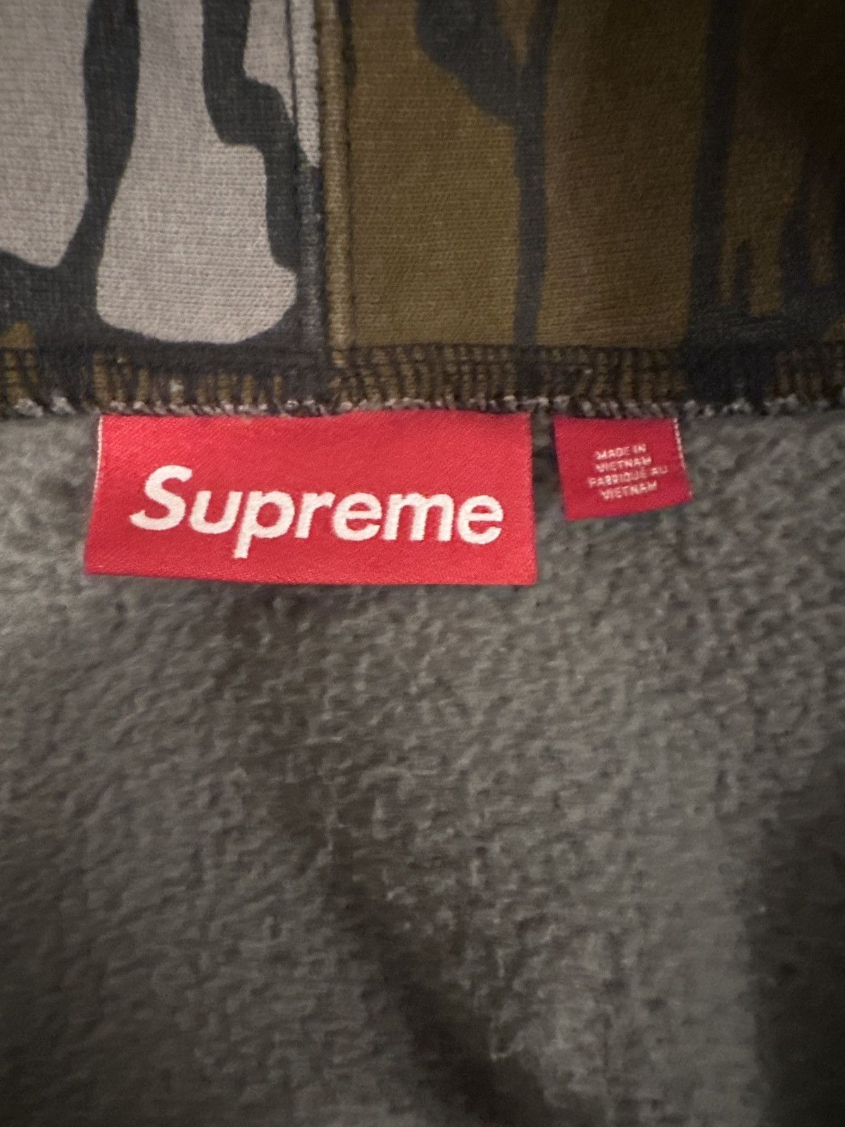 Supreme Supreme Work Zip-Up Hooded Sweater Mossy Oaks Trebark Size US S / EU 44-46 / 1 - 4 Thumbnail