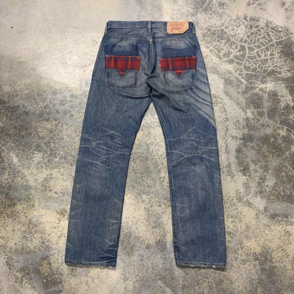 Levi's × Levi's Vintage Clothing × Vintage Vintage Levis 501 Jean nice faded custom denim Size US 30 / EU 46 - 2 Thumbnail