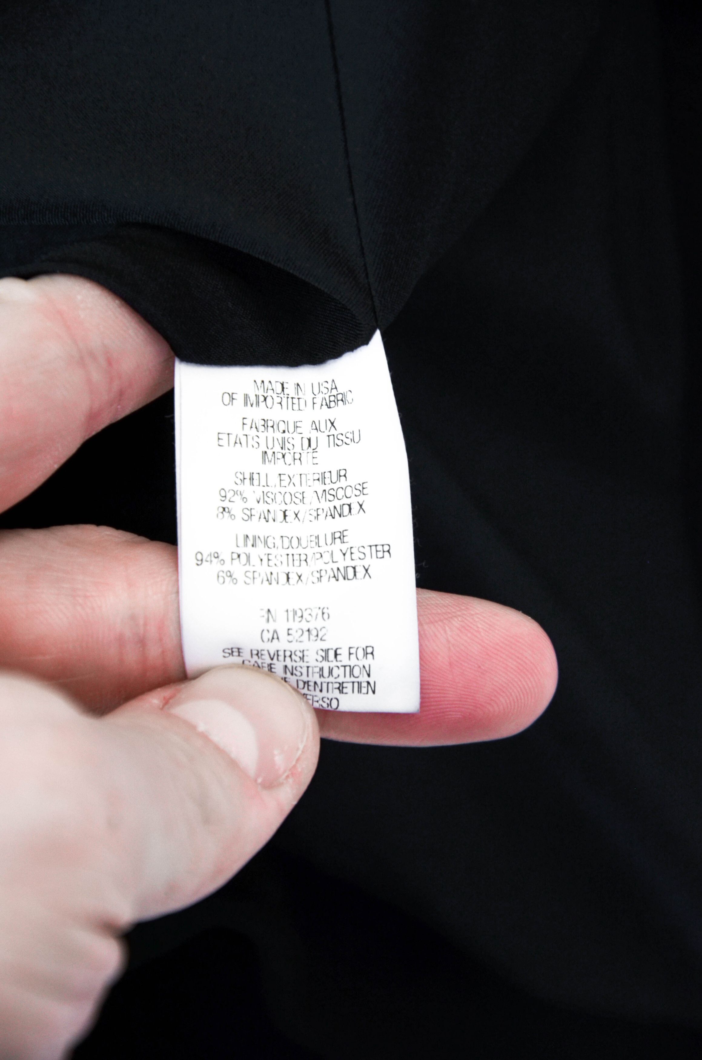 Helmut Lang Helmut Lang Tailored Black Blazer – Minimalism Jacket - S Size S / US 4 / IT 40 - 11 Thumbnail
