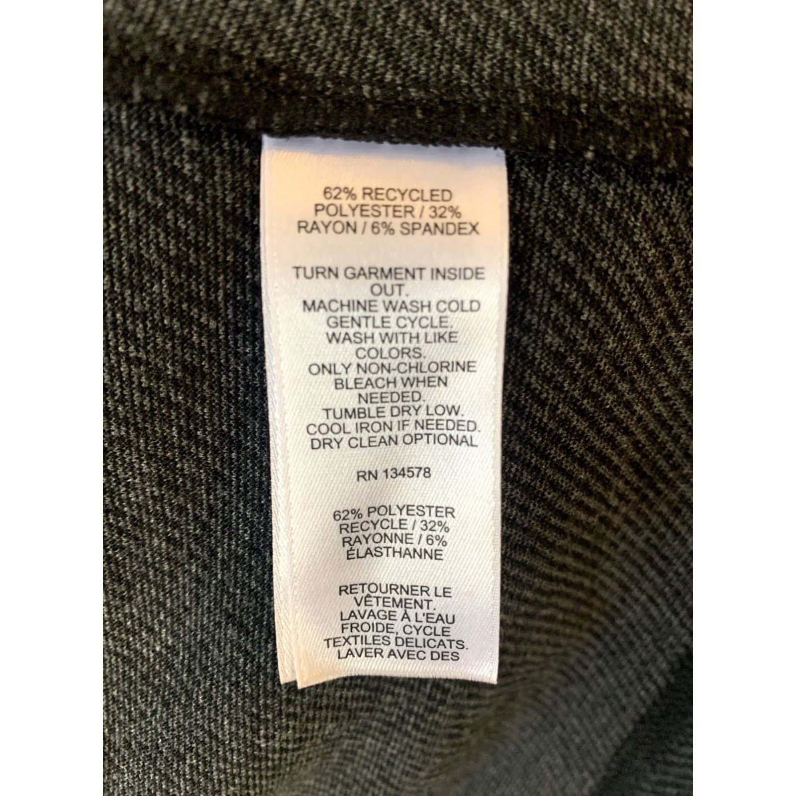 Vineyard Vines Vineyard Vines Shirt Mens 2XL Black Charcoal Calm Water Quarter Zip Pullover NWT Size US XXL / EU 58 / 5 - 4 Thumbnail