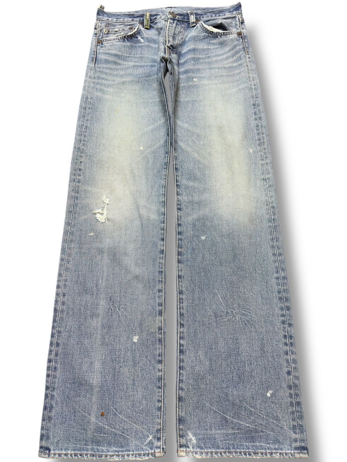 Hysteric Glamour Vintage RNA.Inc Faded Wide Leg Baggy Grunge Denim Size US 30 / EU 46 - 1 Thumbnail