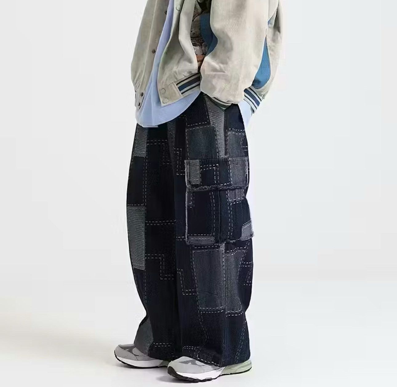 Other Cargo patch faded patchwork baggy pants Size US 30 / EU 46 - 1 Thumbnail
