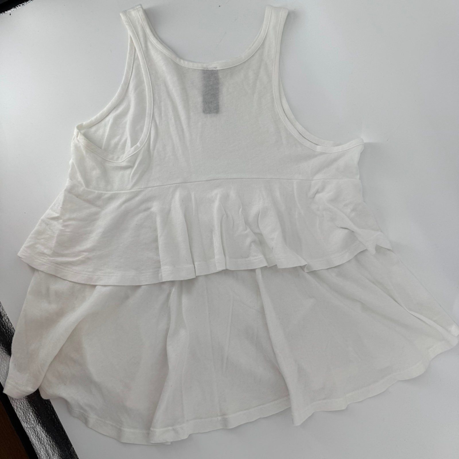 Other BOBI Ruffle Back Tank Top White XS Size XS / US 0-2 / IT 36-38 - 4 Thumbnail