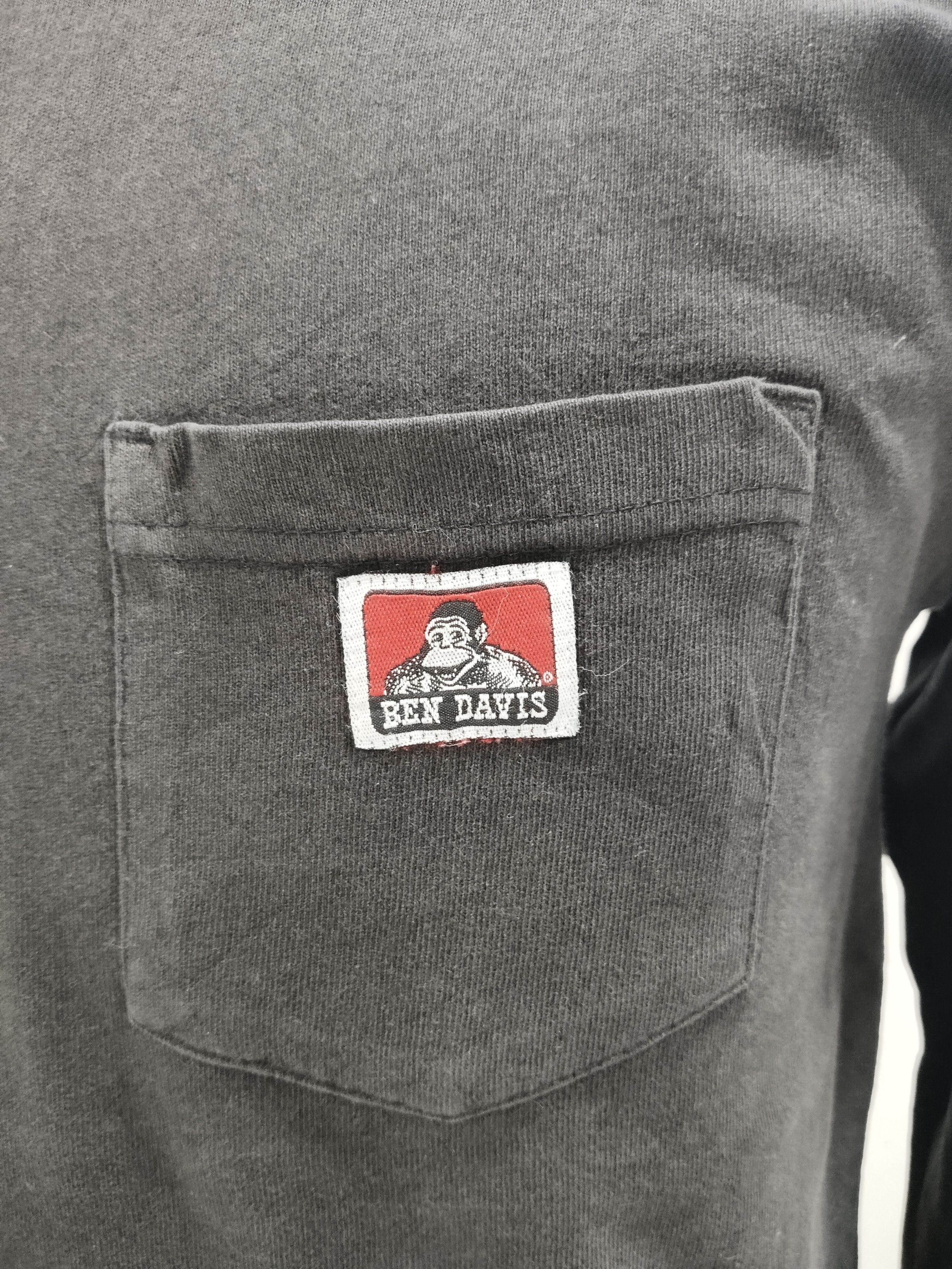 Ben Davis × Vintage Vintage 90s Ben Davis Long Sleeve Pocket Tshirt Size US M / EU 48-50 / 2 - 4 Thumbnail