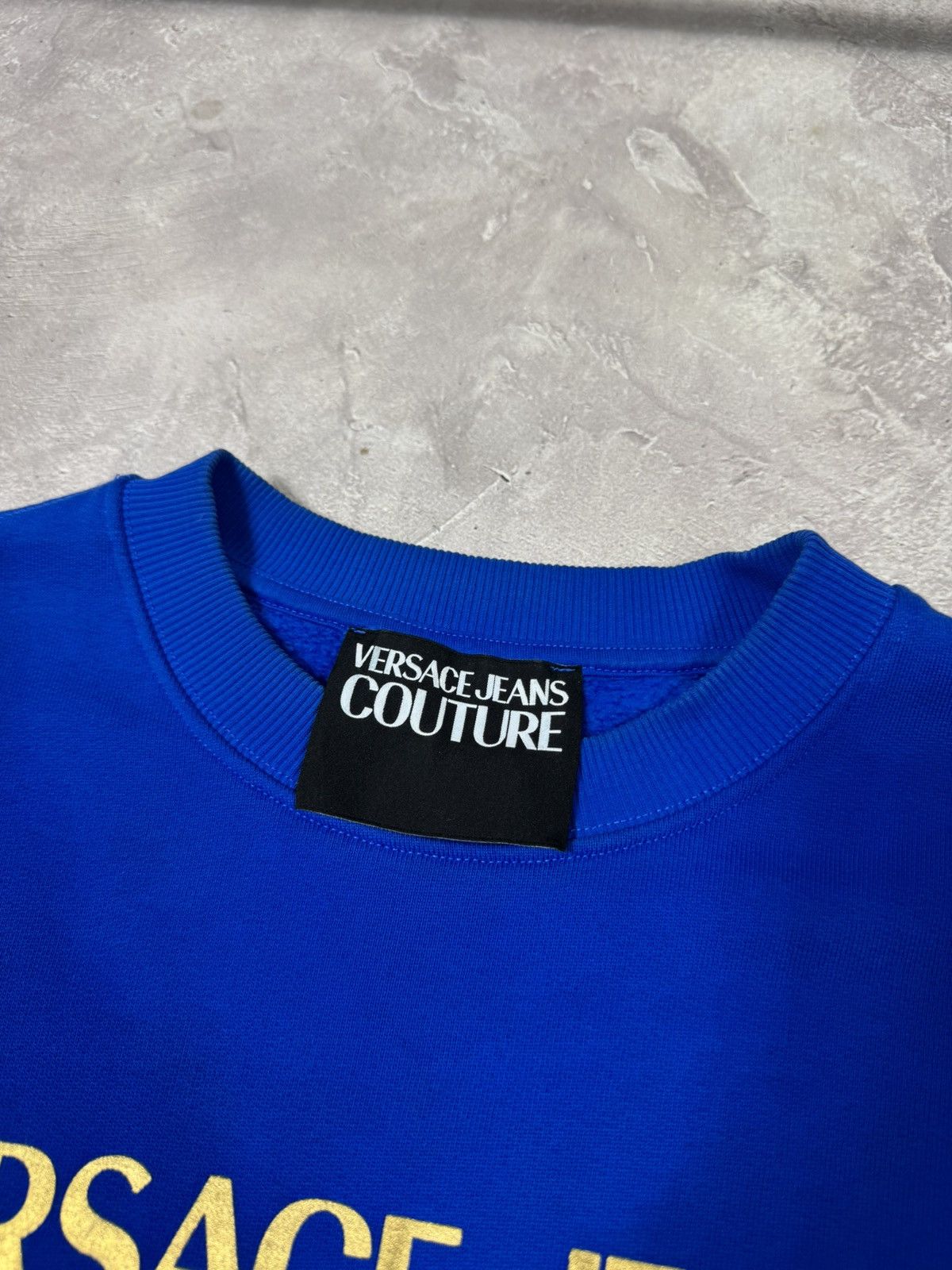 Versace Jeans Couture Versace Jeans Cuture Gold Logo Sweatshirt Size US M / EU 48-50 / 2 - 4 Thumbnail
