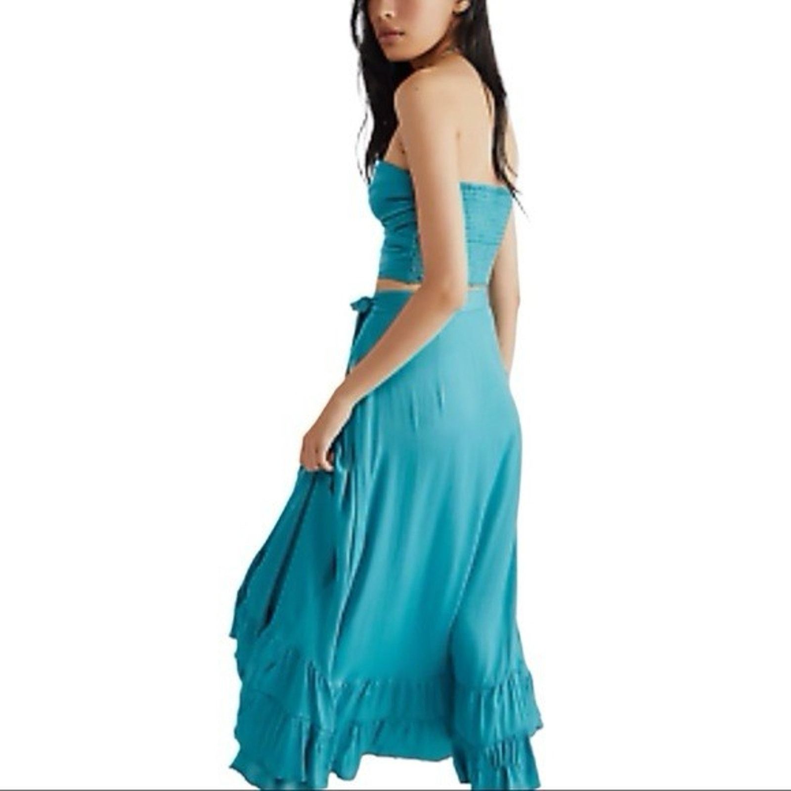 Free People Free People Rendezvous Bustier Top & Ruffle Skirt Set Medium Size M / US 6-8 / IT 42-44 - 2 Thumbnail