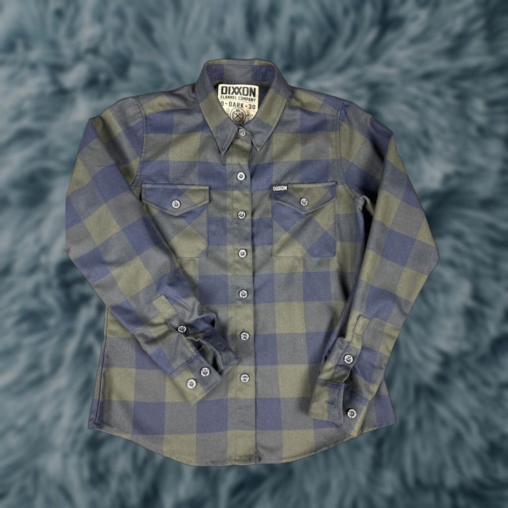 CO Dixxon Plaid Shirt Women’s Sz S Blue Flannel Button-Up Shirt Small Regular Size Type S Womens 0 Dark 30 Plaid Blue Size S / US 4 / IT 40 - 1 Thumbnail