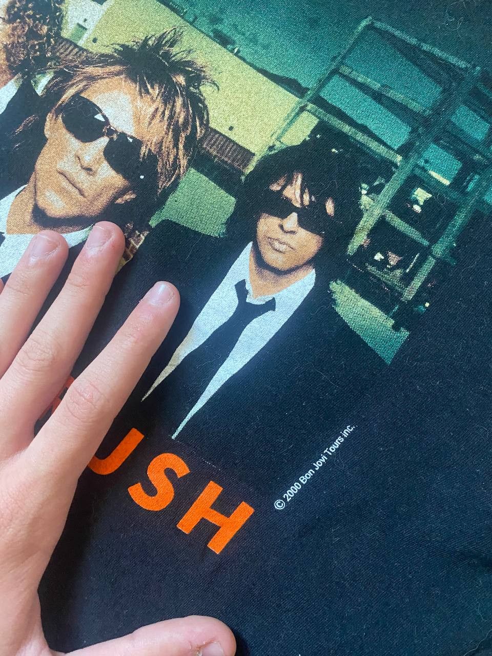 Band Tees × Bon Jovi × Vintage bon jovi vintage band tee Size US XL / EU 56 / 4 - 4 Thumbnail