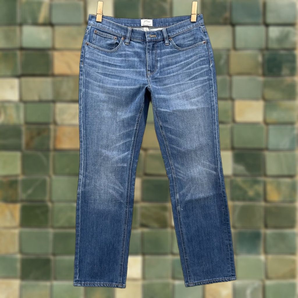 J.Crew J.Crew 770 Jeans Mens 31x29* Whisker Slim Kaihara Japanese Denim Minimalist 90's Size US 31 - 1 Thumbnail