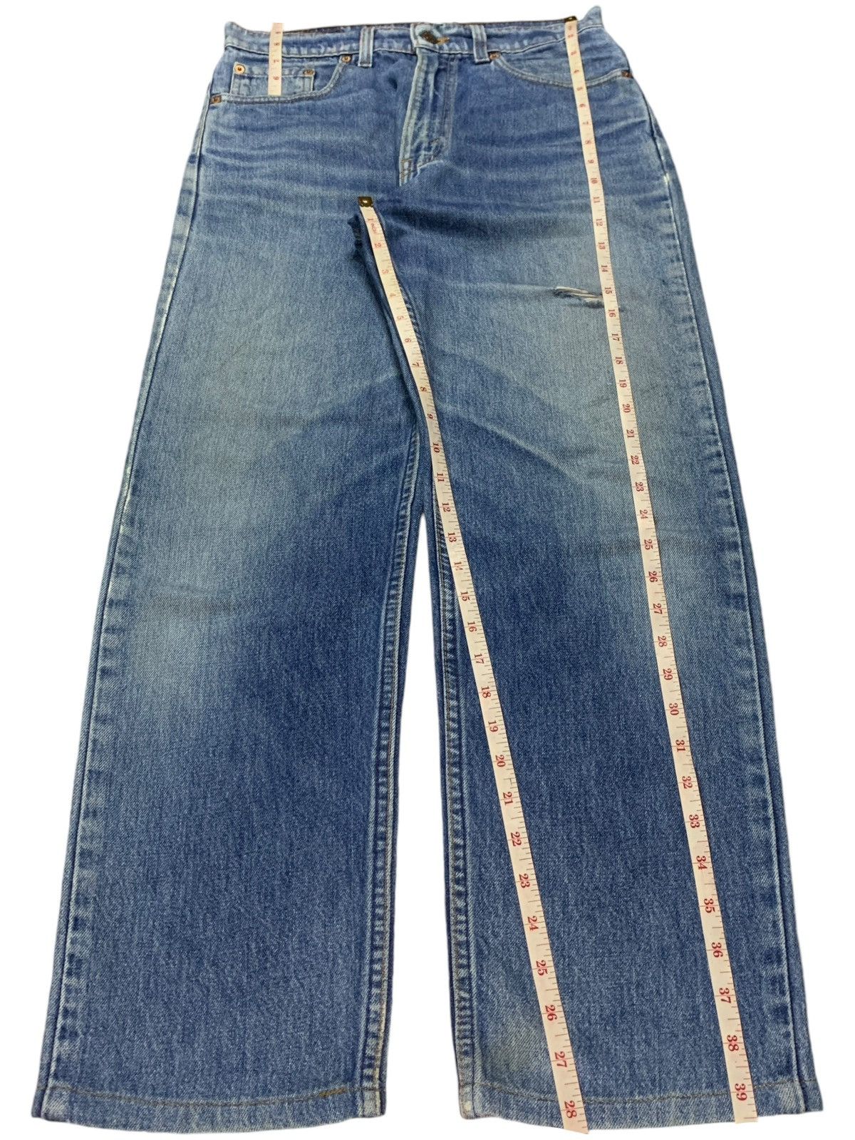 Levi's × Levi's Vintage Clothing Vintage 90s Levis 510 USA Blue Wash Loose Fit Jeans Size US 30 / EU 46 - 13 Thumbnail
