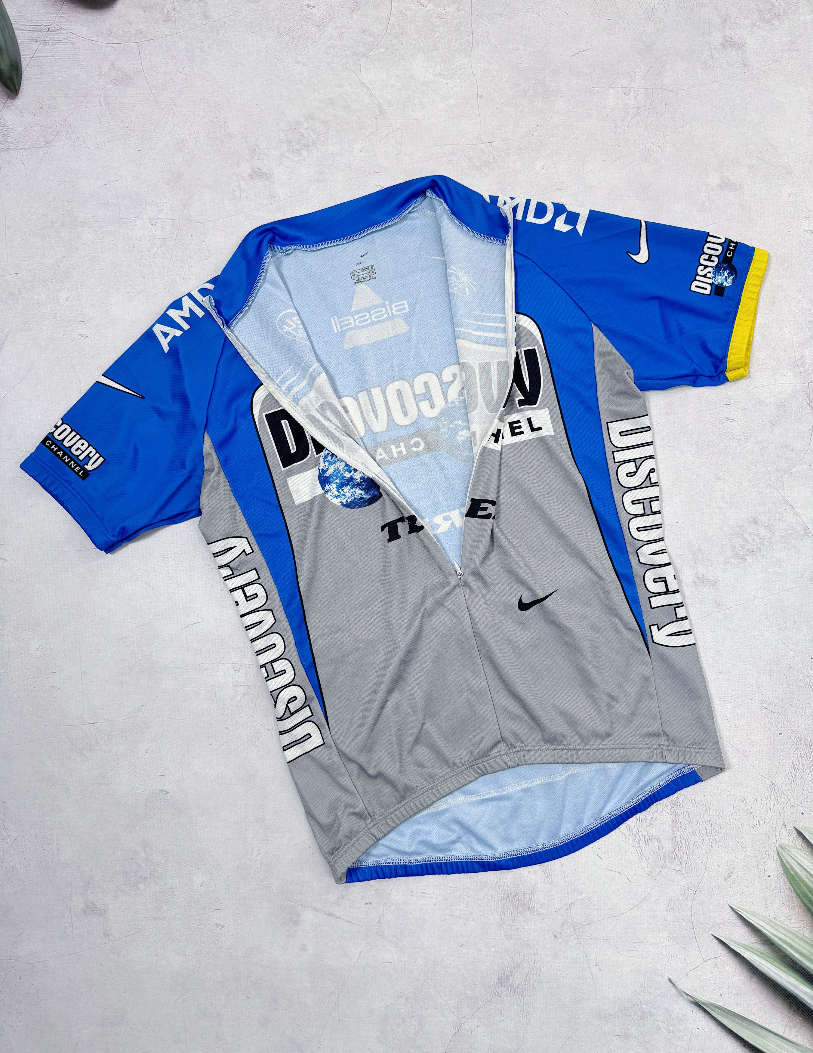 Nike Nike Discovery Cycling Jersey Trek 24 Hour Fitness AMD Size US M / EU 48-50 / 2 - 6 Thumbnail