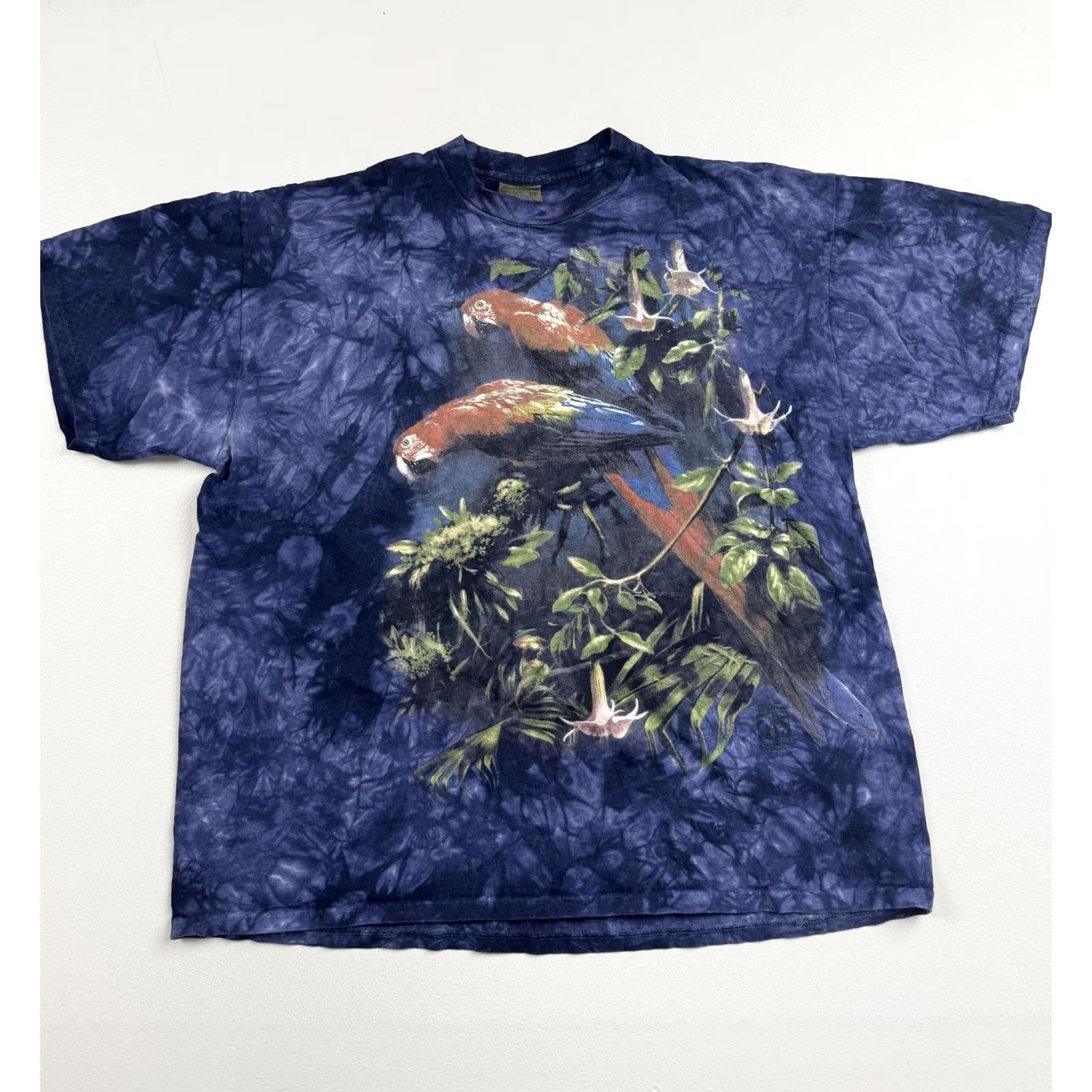 The Mountain Vintage The Mountain Shirt Mens 2XL Parrot Oakland Zoo Graphic Tee Nature USA Size US XXL / EU 58 / 5 - 2 Thumbnail