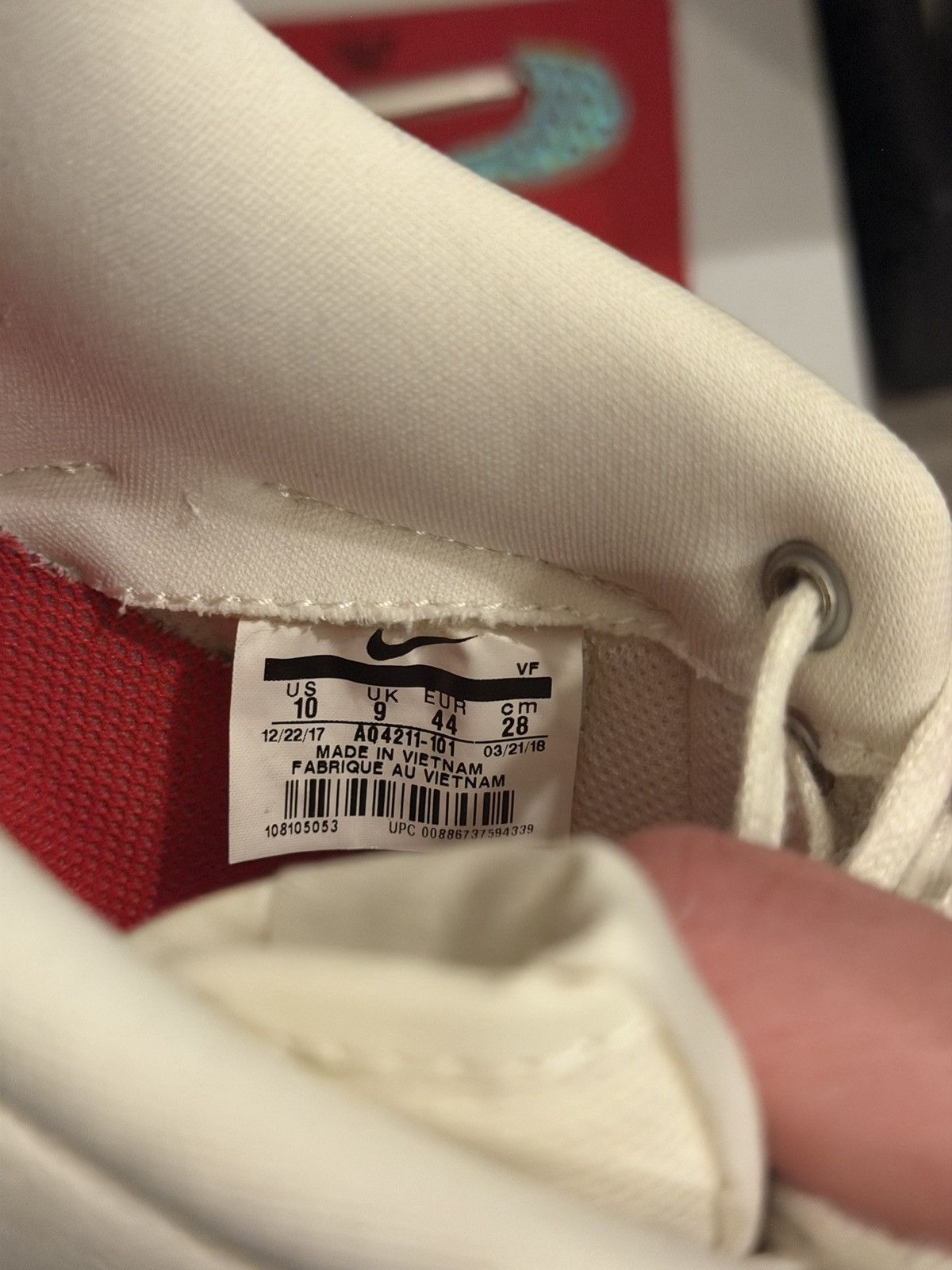 Nike × Travis Scott Travis Scott Air Force 1 Sail Size US 10 / EU 43 - 8 Thumbnail