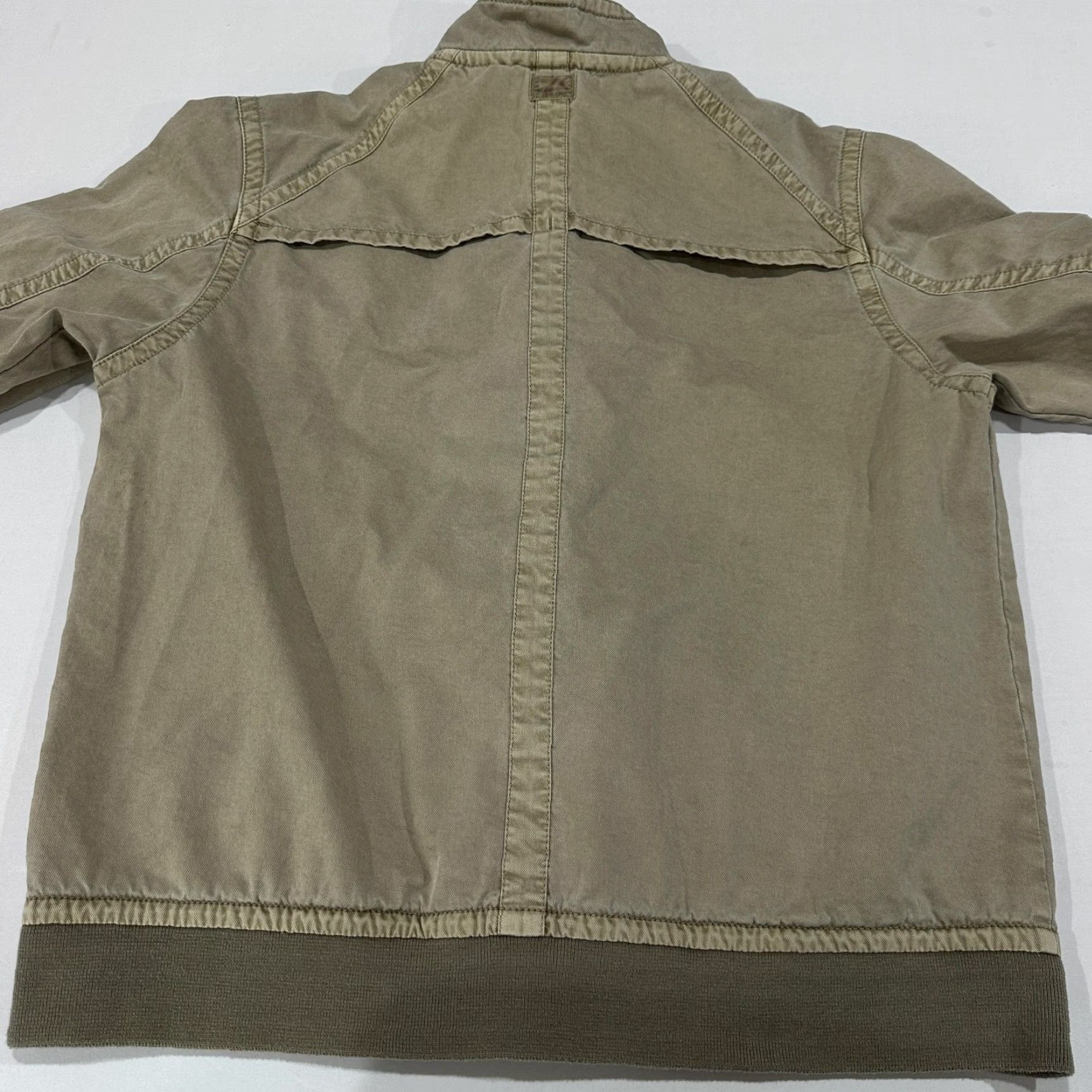 Cutter & Buck Cutter & Buck Jacket Mens L Brown 100% Cotton Full Zip Workwear Outdoor Casual Size US L / EU 52-54 / 3 - 6 Thumbnail