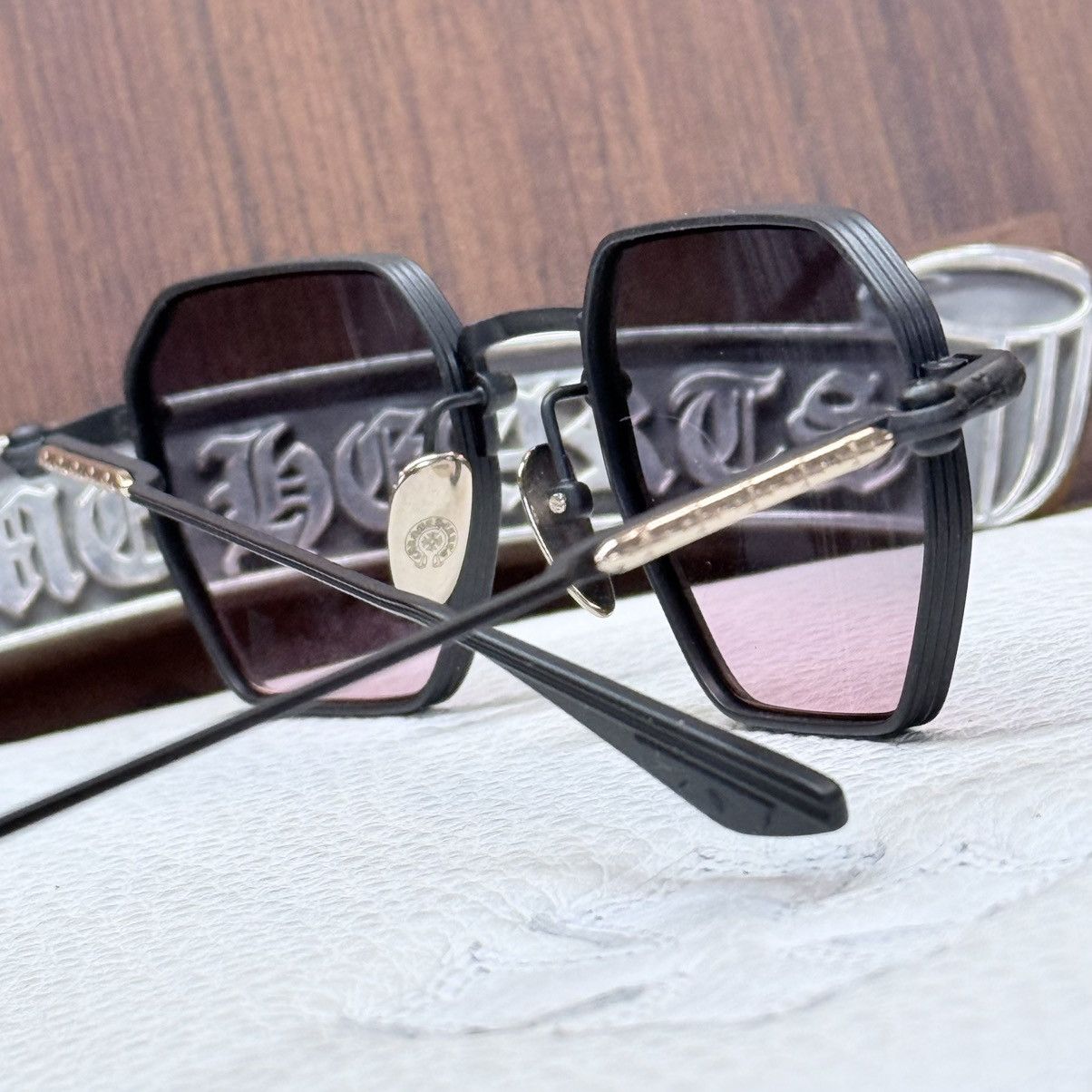 Chrome Hearts Chrome Hearts LUMP 1/1 Sunglasses Size ONE SIZE - 9 Thumbnail