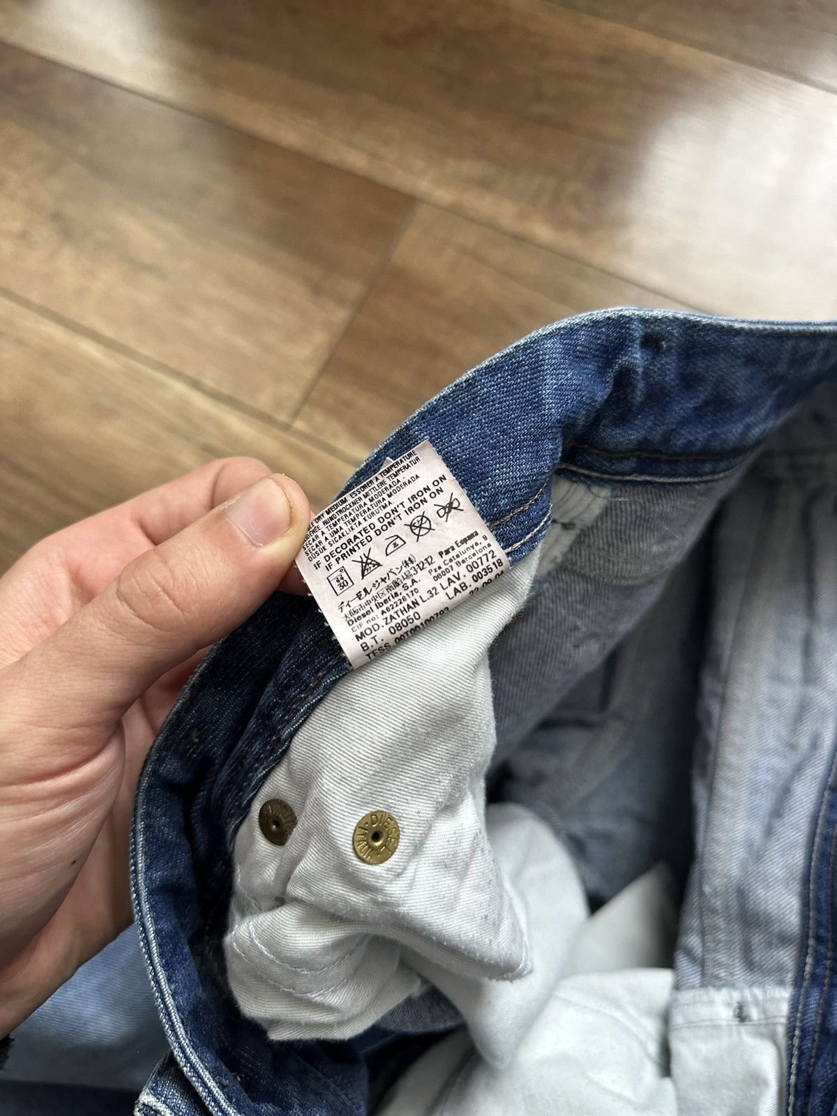 Diesel Diesel Vintage Denim Jeans Pants Size US 34 / EU 50 - 14 Thumbnail