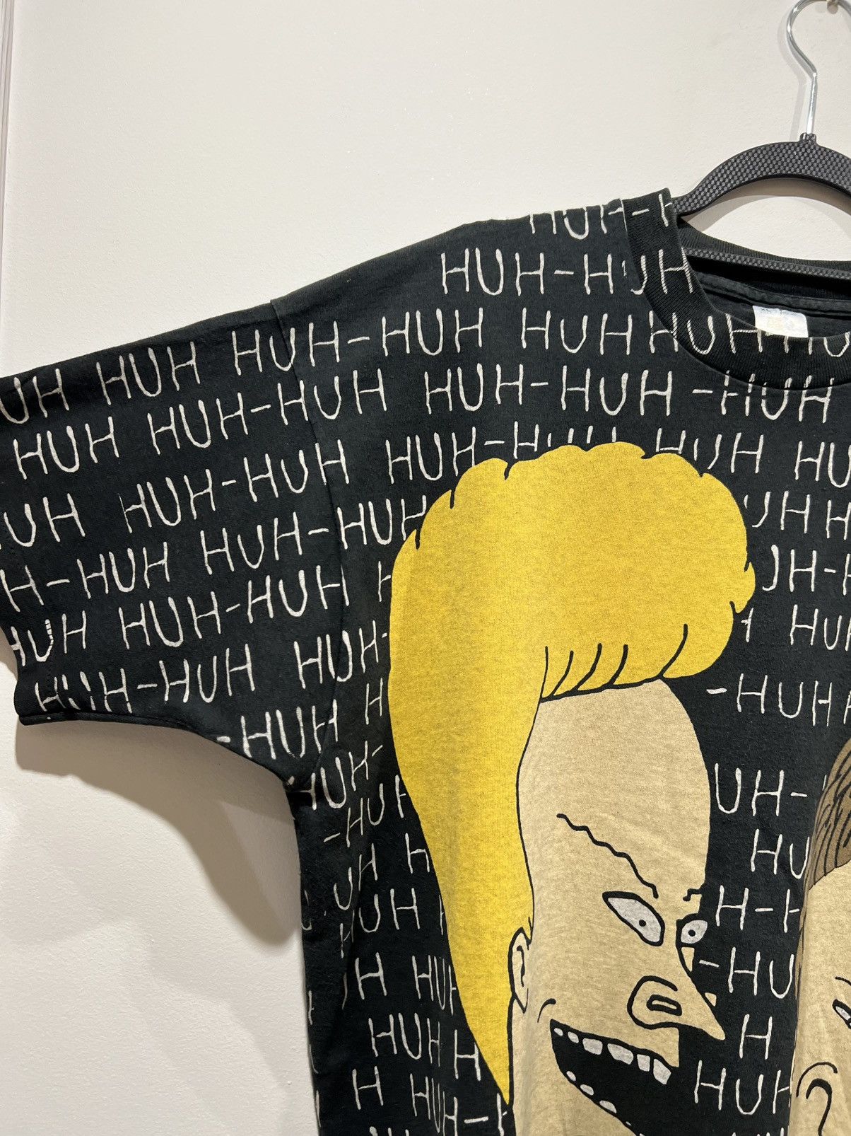 Cartoon Network × Mtv × Vintage Vintage 1993 MTV Beavis And Butthead HUH T Shirt XL Rare Size US XL / EU 56 / 4 - 15 Thumbnail