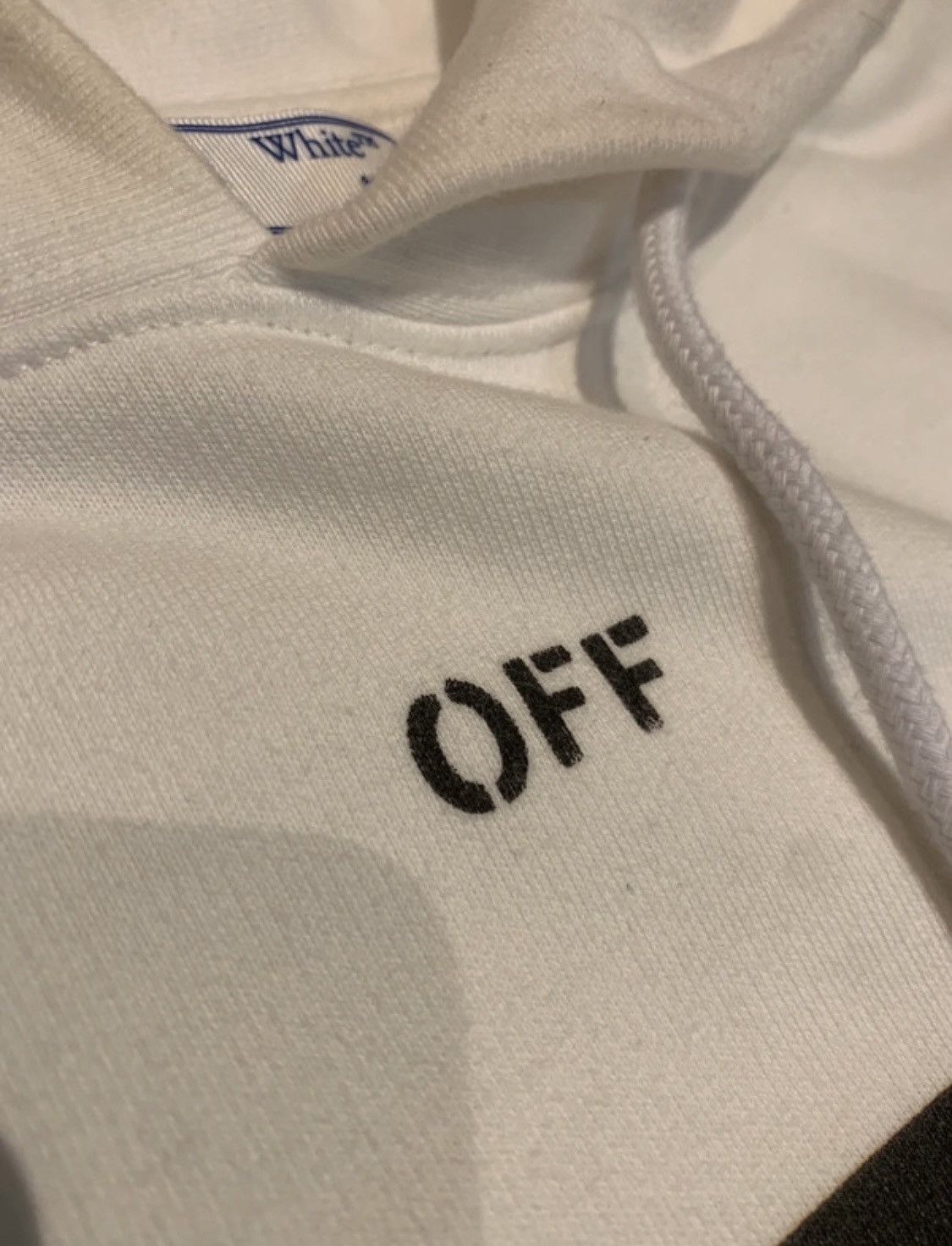 Off-White White Off White Hoodie Size US S / EU 44-46 / 1 - 8 Thumbnail