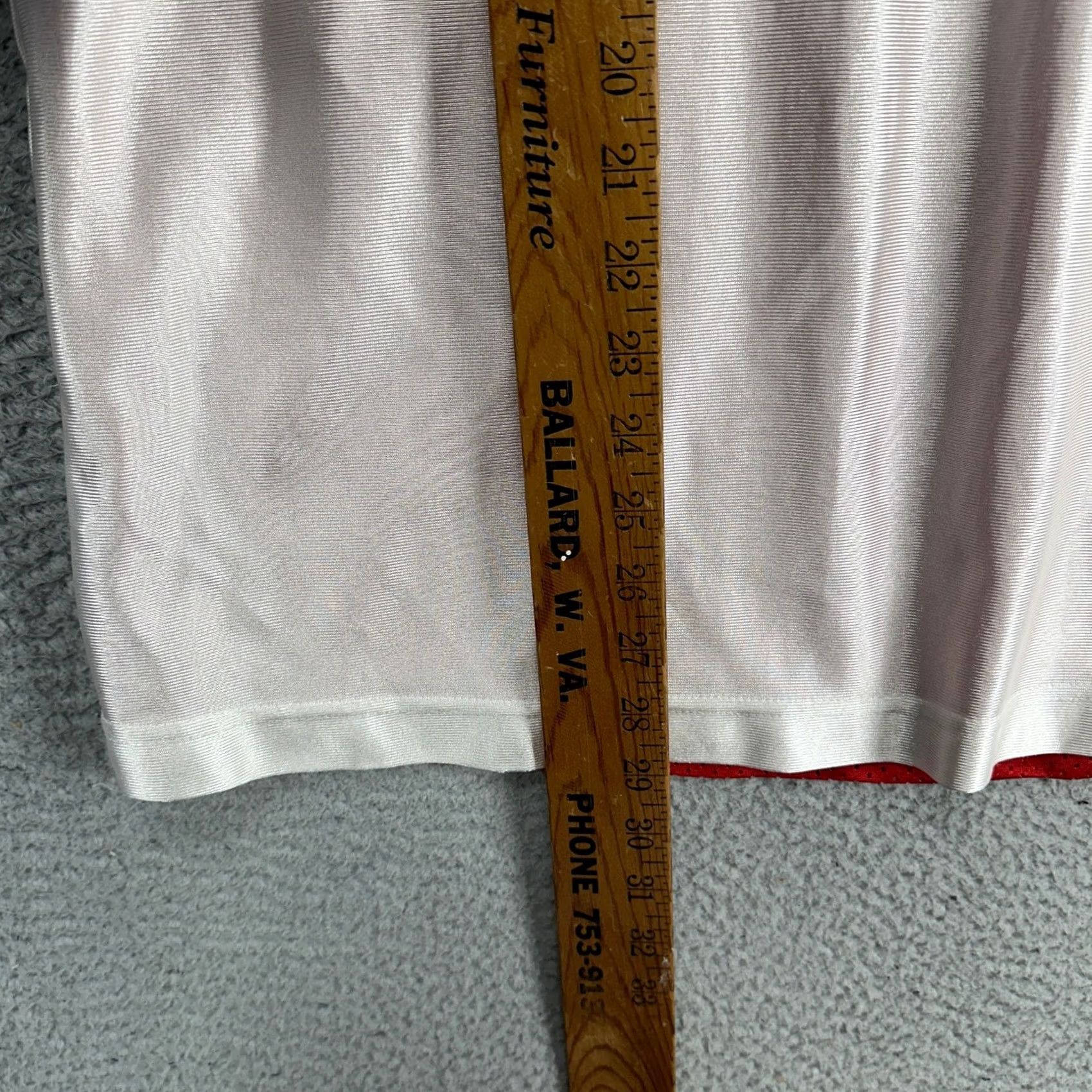 Vintage Rutgers Scarlet Knights Mens Basketball Jersey Shirt Medium Red White Reversible V-Neck Sleeveless Size US M / EU 48-50 / 2 - 6 Thumbnail