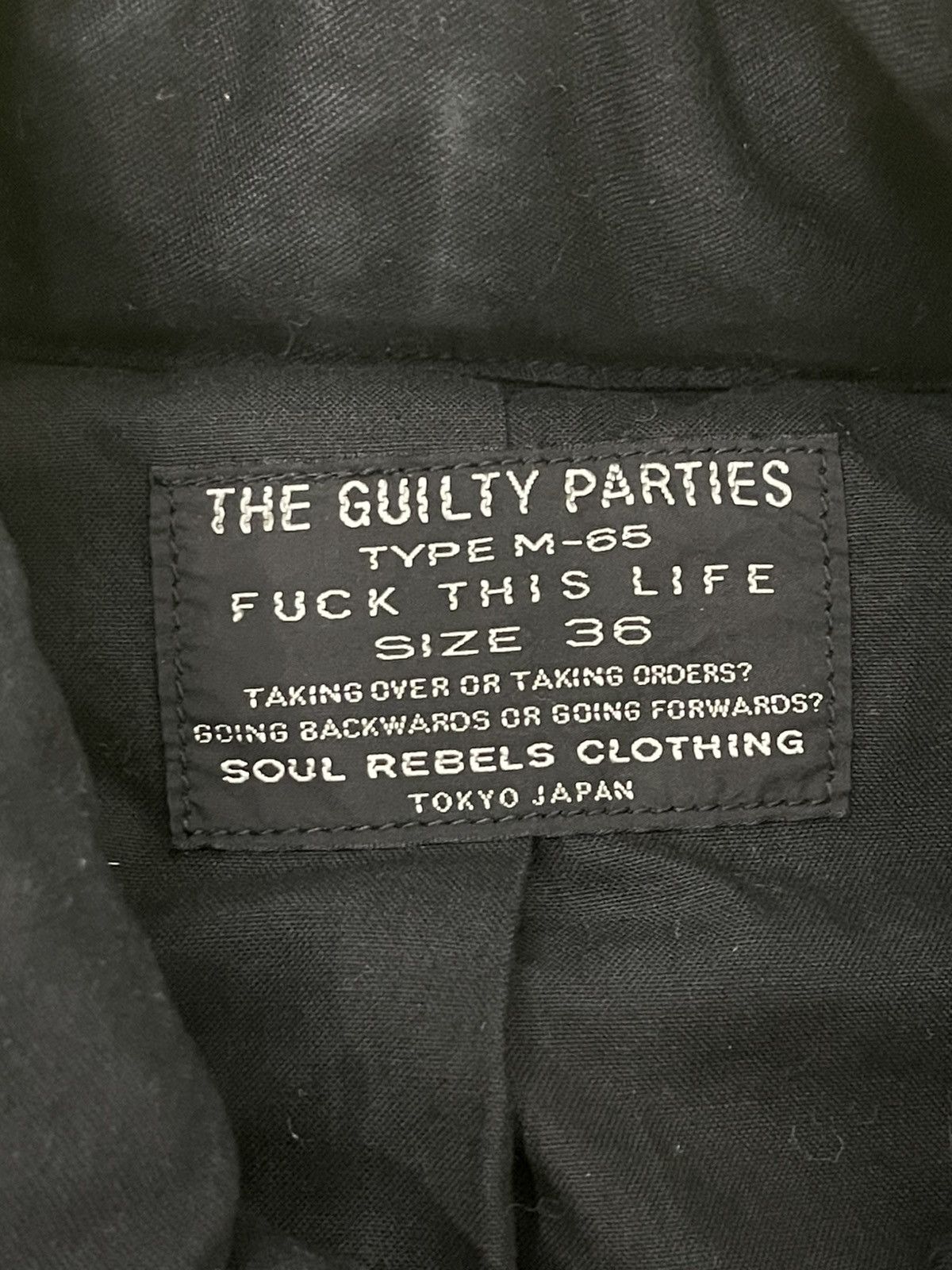 Wacko Maria The Guilty Parties Wacko Maria M-65 Military Jacket 6🟩0 Size US M / EU 48-50 / 2 - 19 Thumbnail
