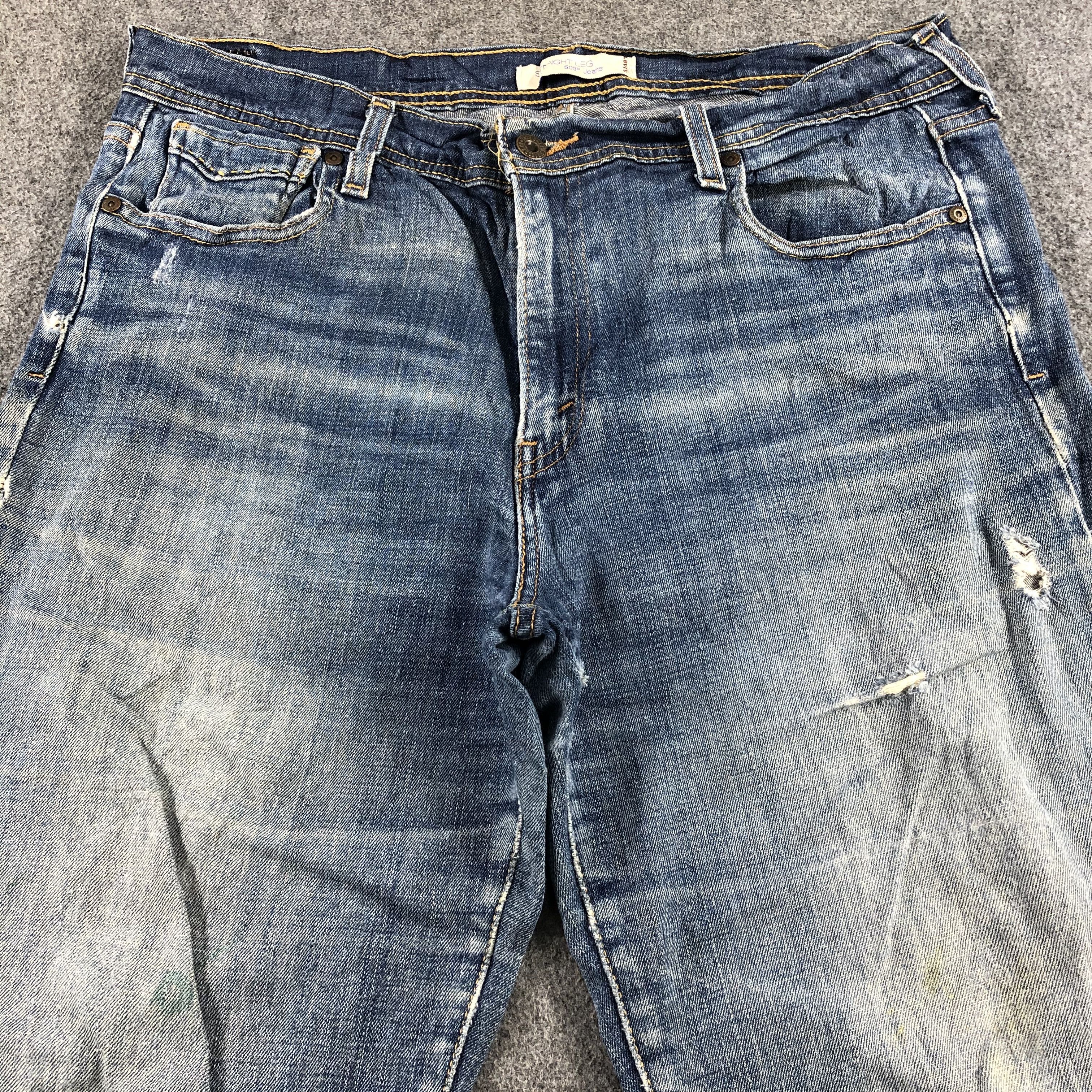 Levi's Vintage Blue Wash Levis Jeans-J2301 Size US 36 / EU 52 - 3 Thumbnail