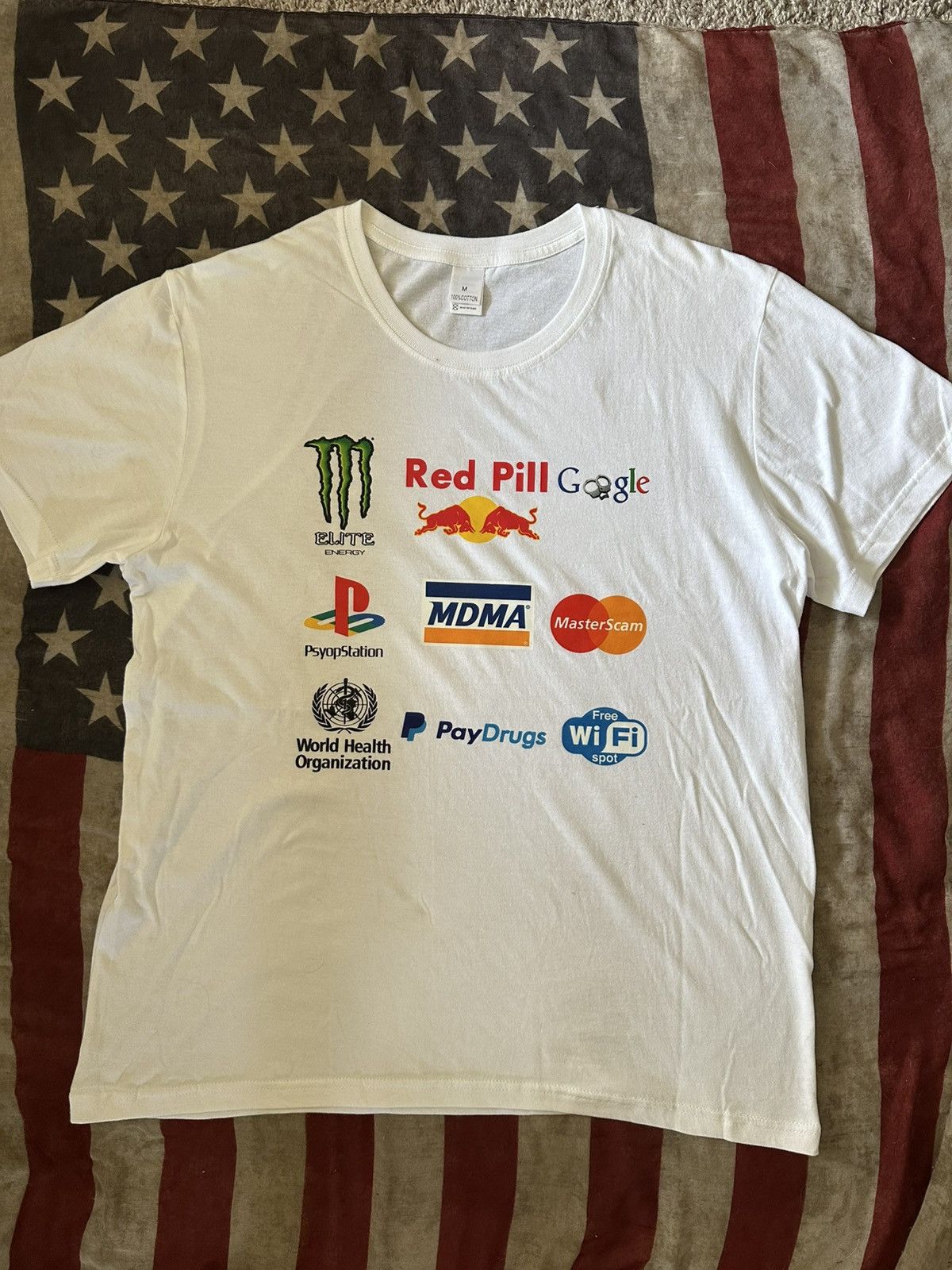 Haunted Starbucks Johnwowcool x 3rdworldelite Multi Logo Tee Size US M / EU 48-50 / 2 - 1 Thumbnail